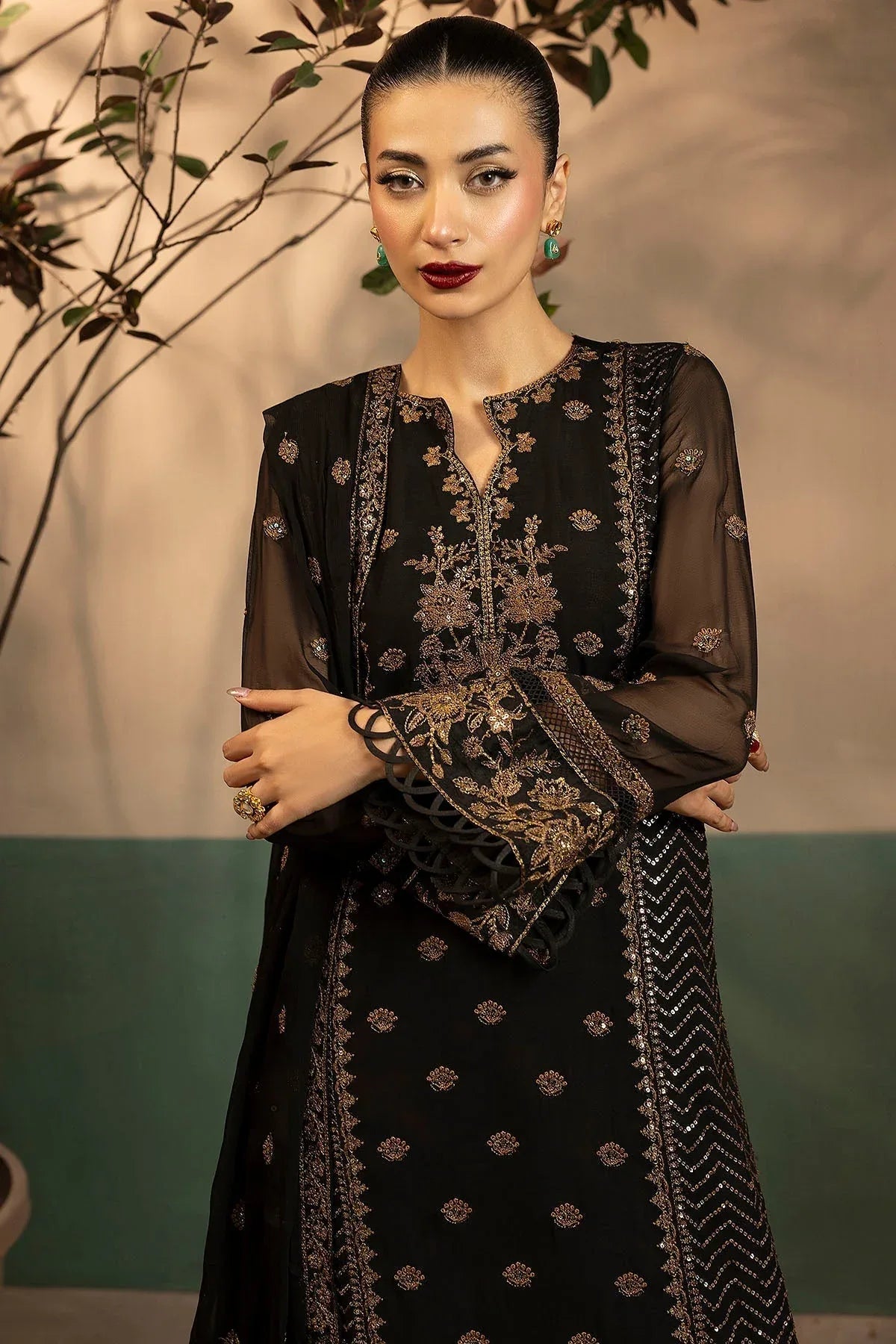 Motifz | Luxury Formal | 5579-VIOLA - Rang-e-Khaas