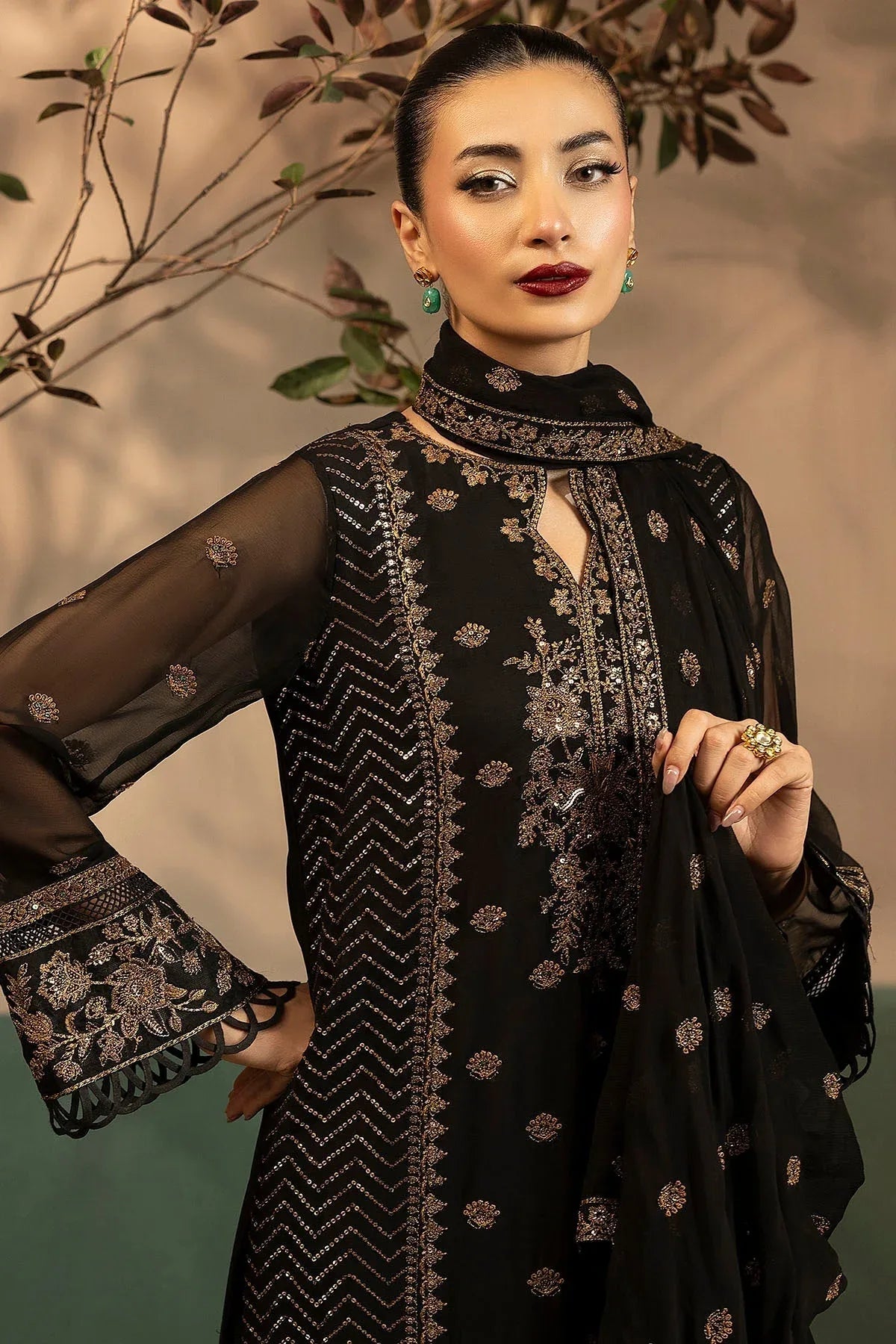 Motifz | Luxury Formal | 5579-VIOLA - Rang-e-Khaas