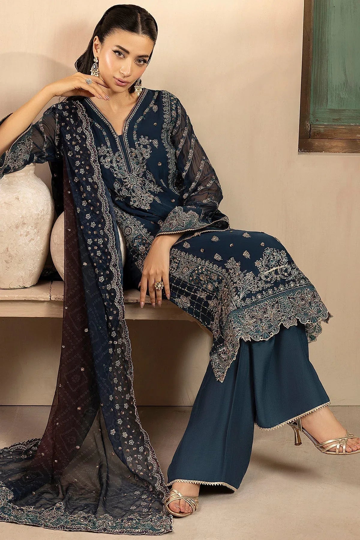 Motifz | Luxury Formal | 5581-DELLA - Rang-e-Khaas