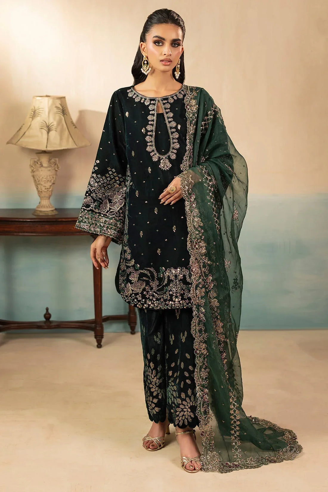 Motifz | Premium Winter 25 | 5666-AELLA - Rang-e-Khaas