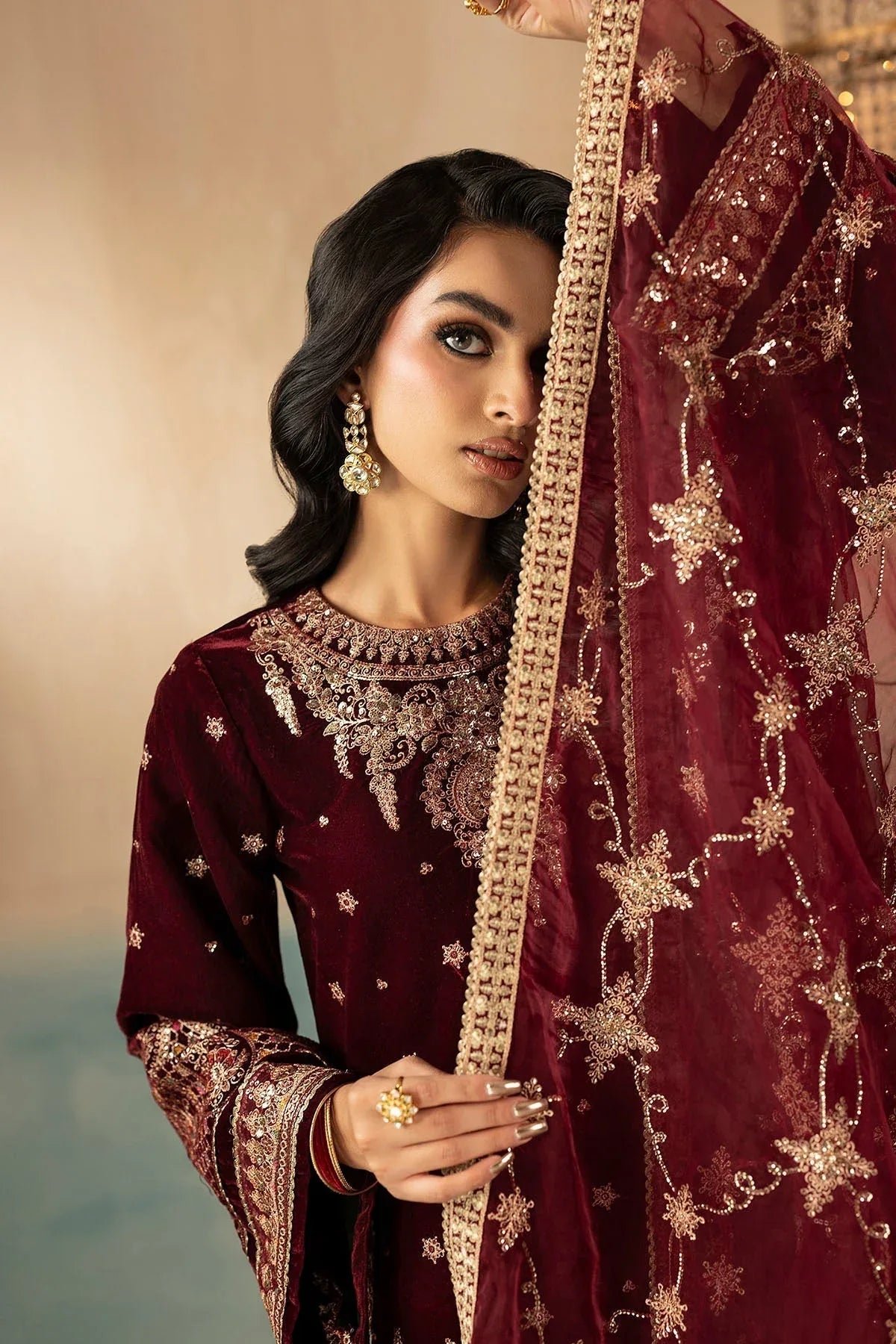 Motifz | Premium Winter 25 | 5667-SKY - Rang-e-Khaas