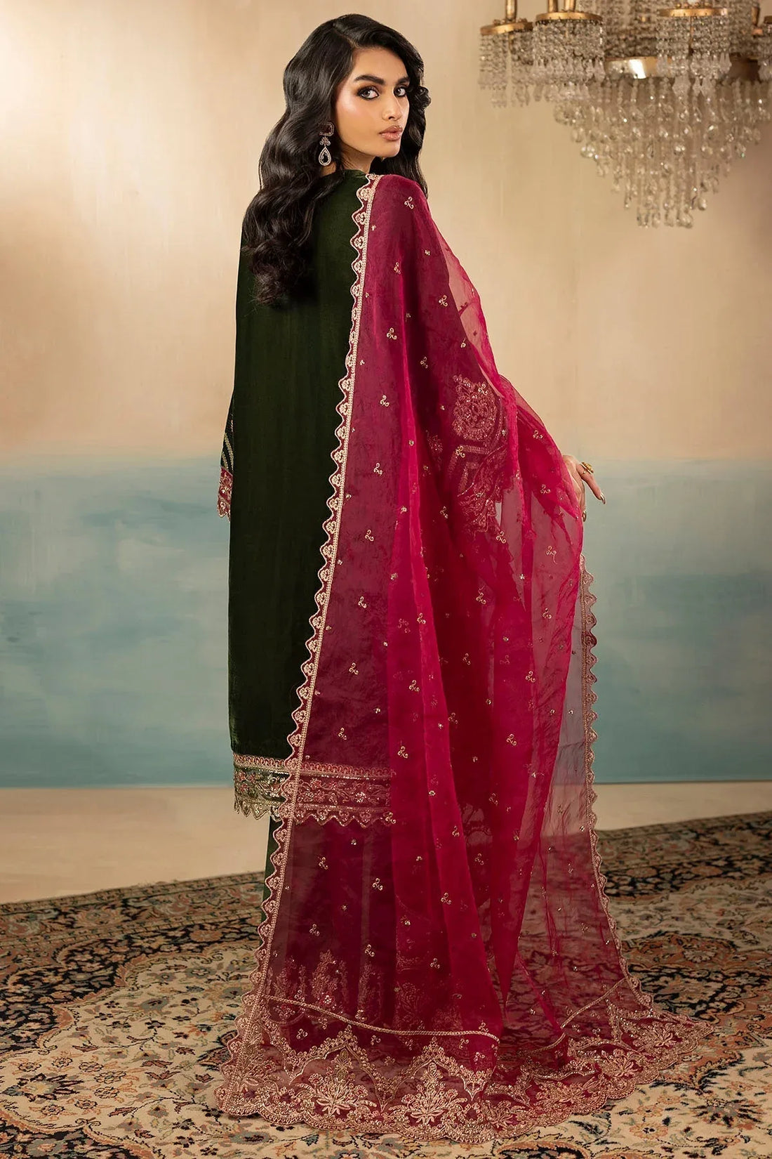 Motifz | Premium Winter 25 | 5669-SAGE - Rang-e-Khaas