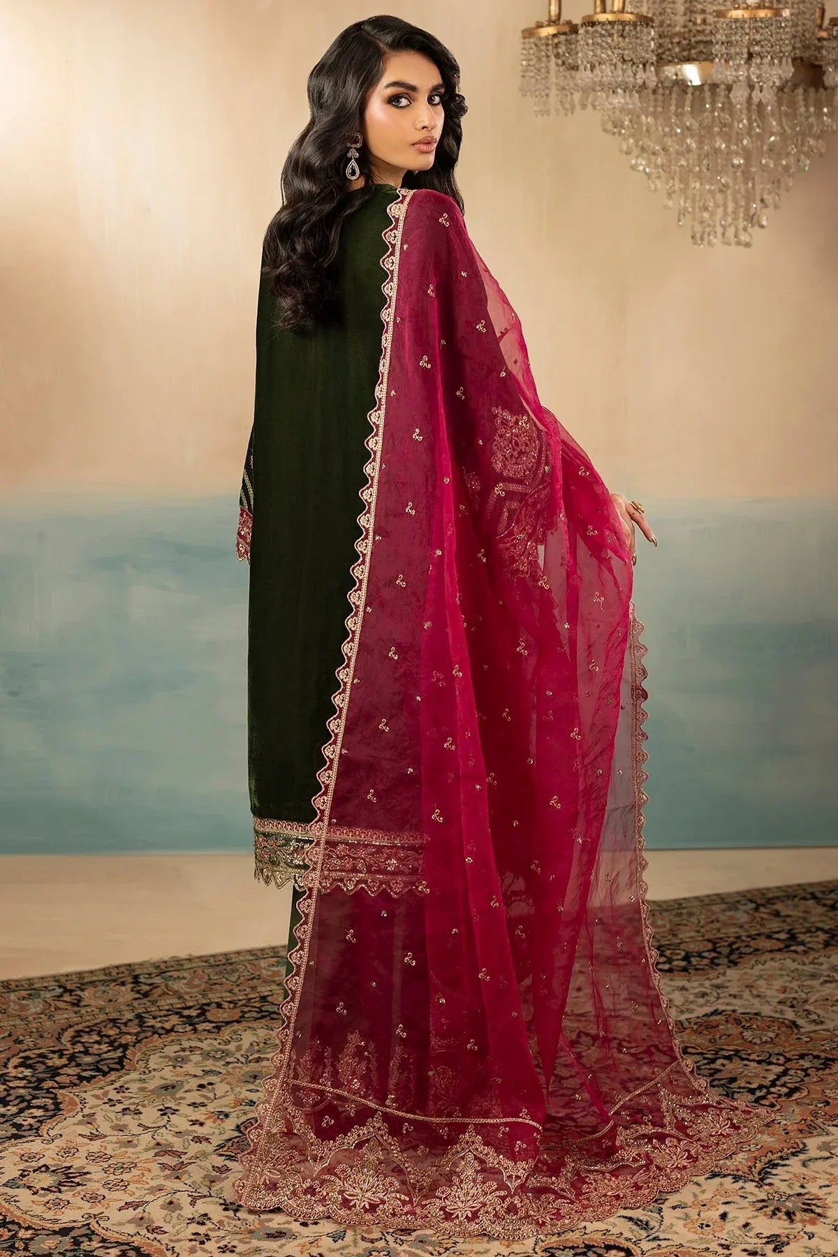 Motifz | Premium Winter 25 | 5669-SAGE - Rang-e-Khaas
