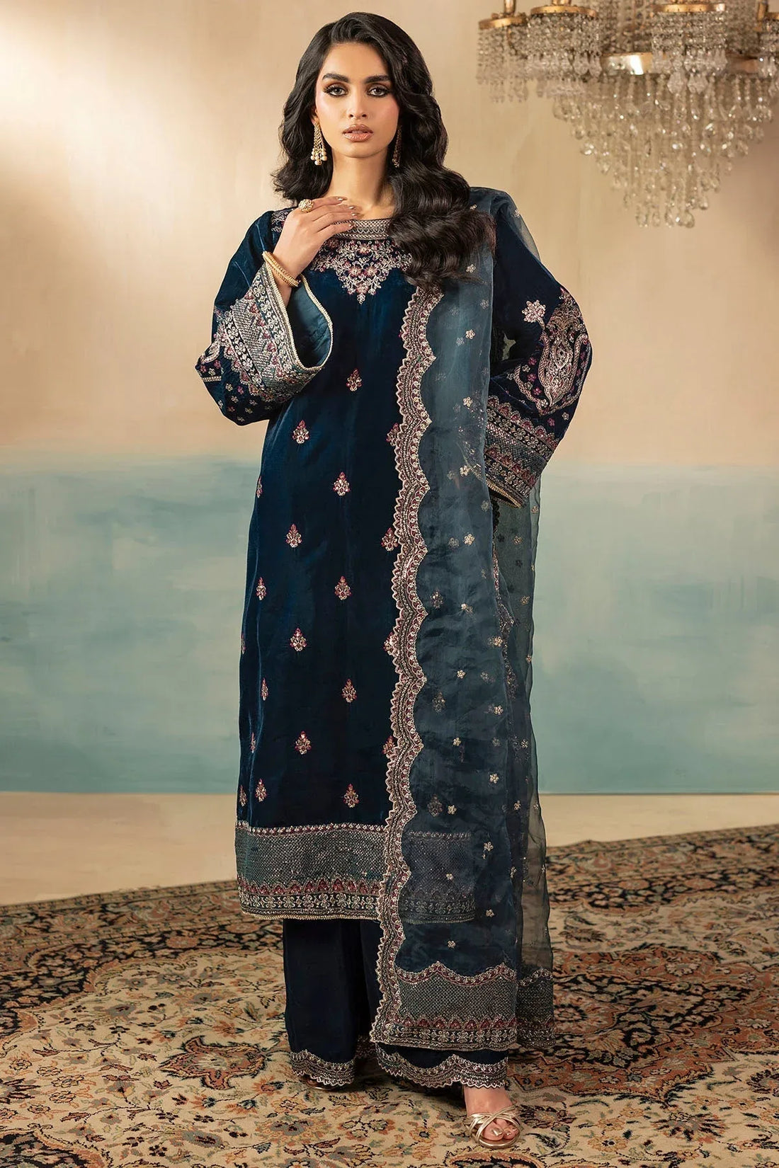 Motifz | Premium Winter 25 | 5671-STORM - Rang-e-Khaas