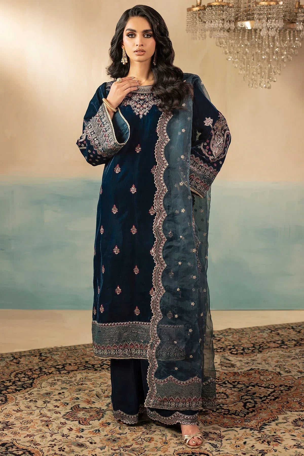 Motifz | Premium Winter 25 | 5671-STORM - Rang-e-Khaas