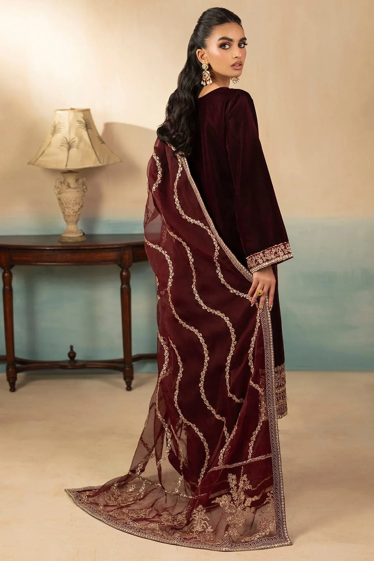 Motifz | Premium Winter 25 | 5672-ELSIE - Rang-e-Khaas