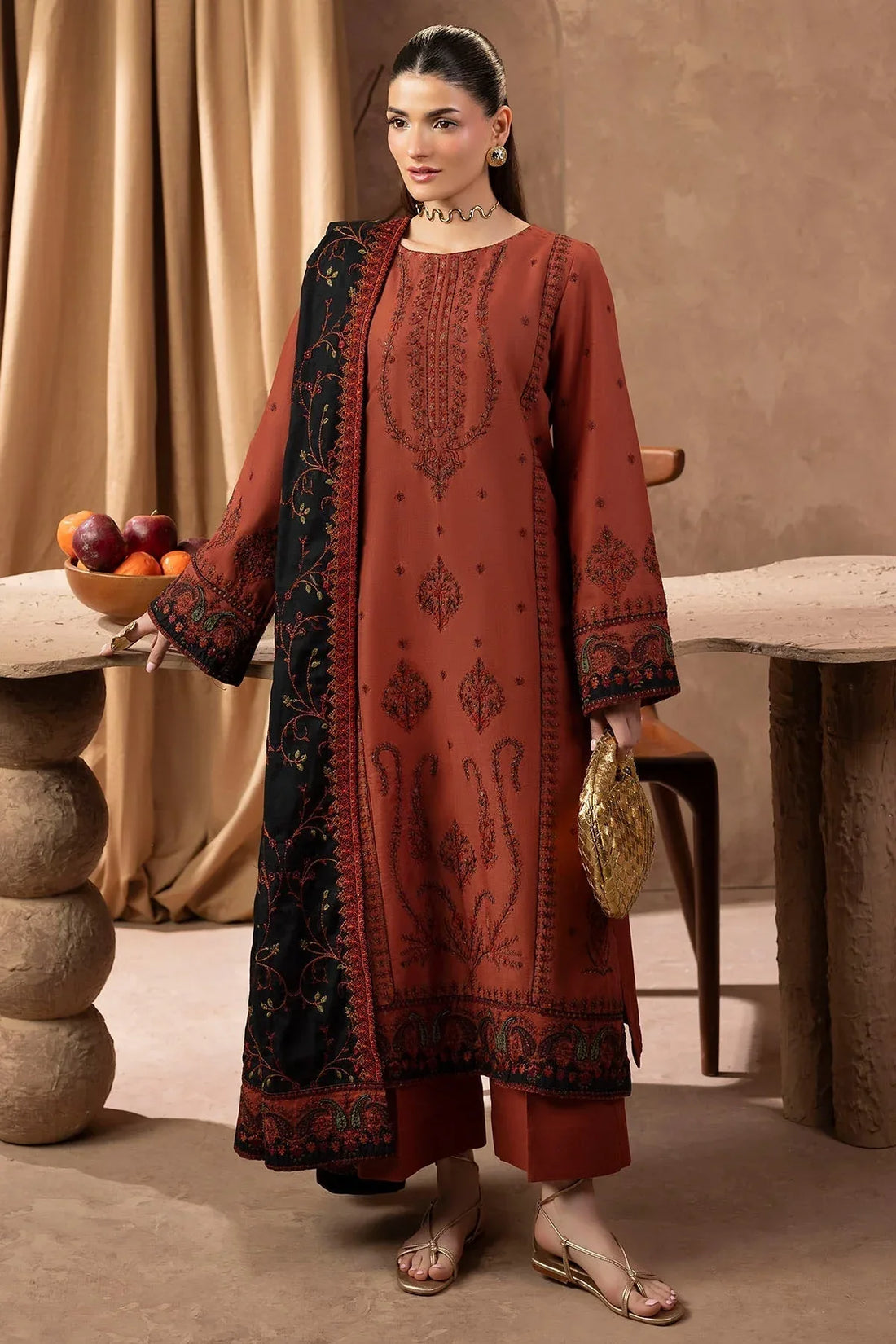 Motifz | Premium Winter 25 | 5685-ALYSSA - Rang-e-Khaas