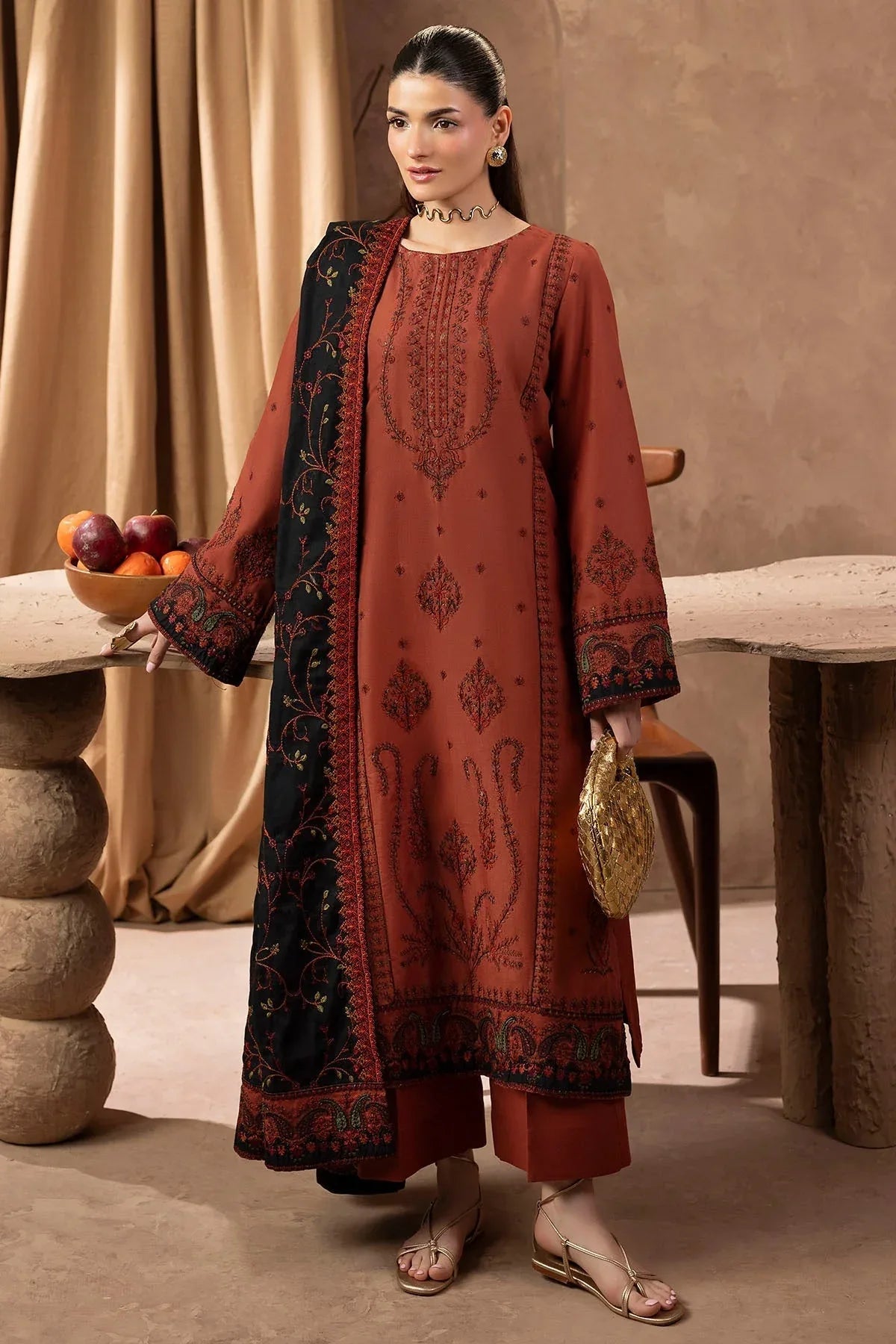 Motifz | Premium Winter 25 | 5685-ALYSSA - Rang-e-Khaas