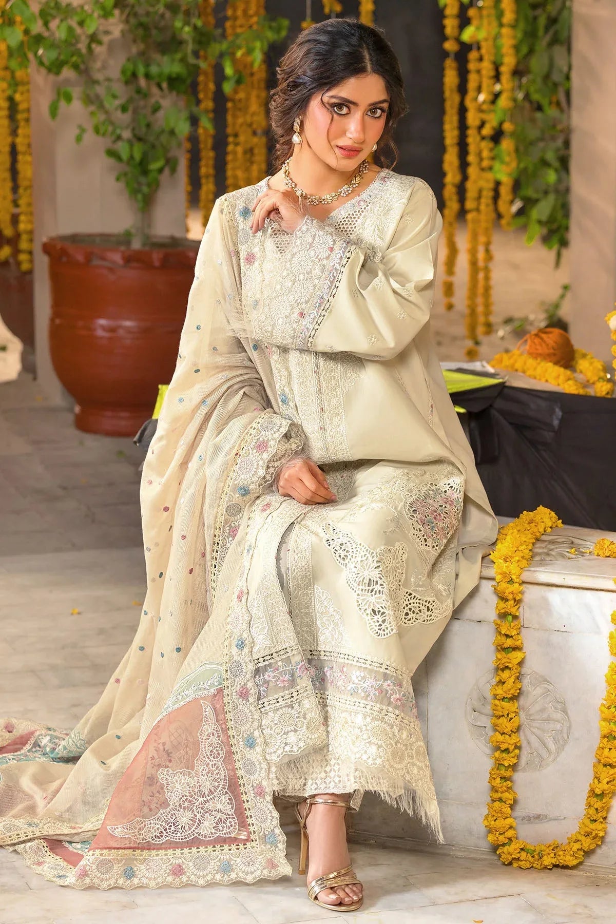 5919-SKYLAR EMBROIDERED LAWN UNSTITCHED