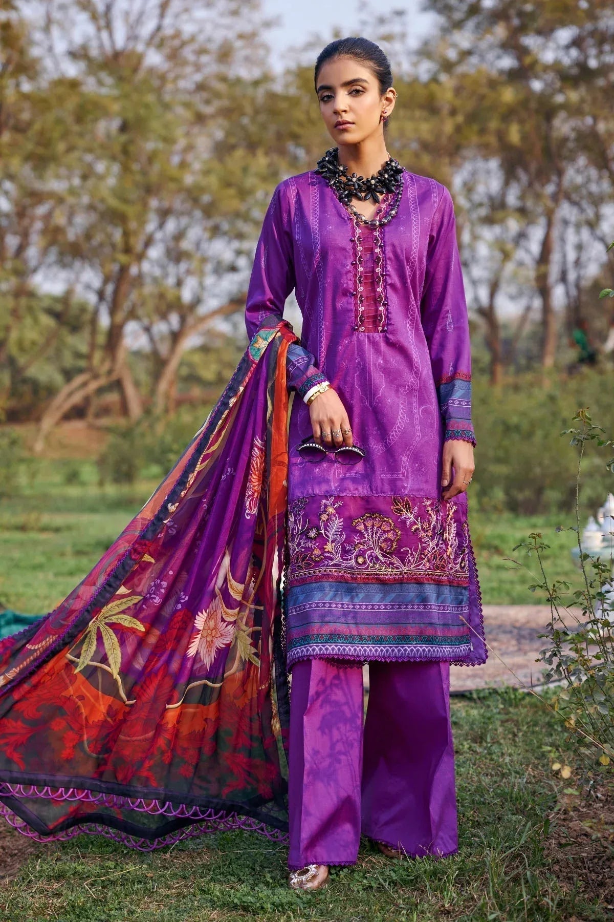Motifz | Umang Lawn | 3547-ELIF - Rang-e-Khaas