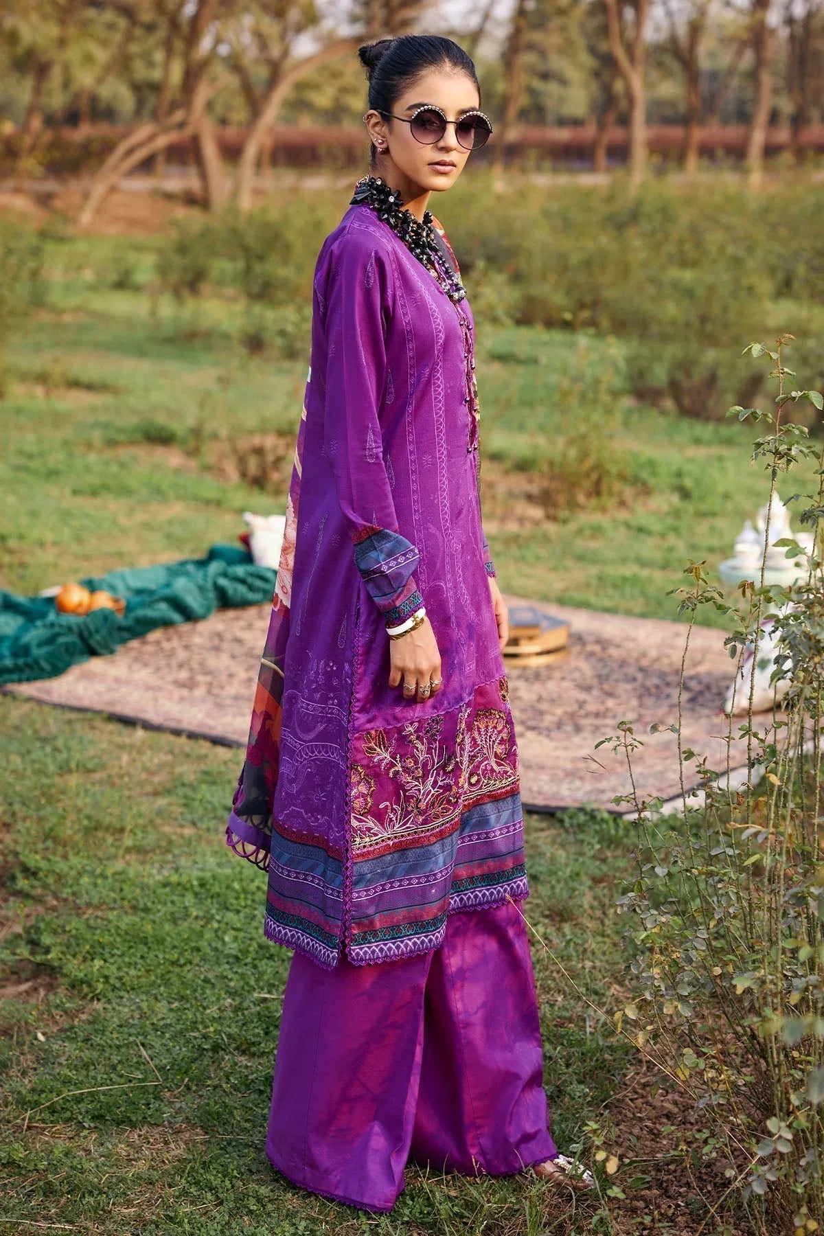 Motifz | Umang Lawn | 3547-ELIF - Rang-e-Khaas