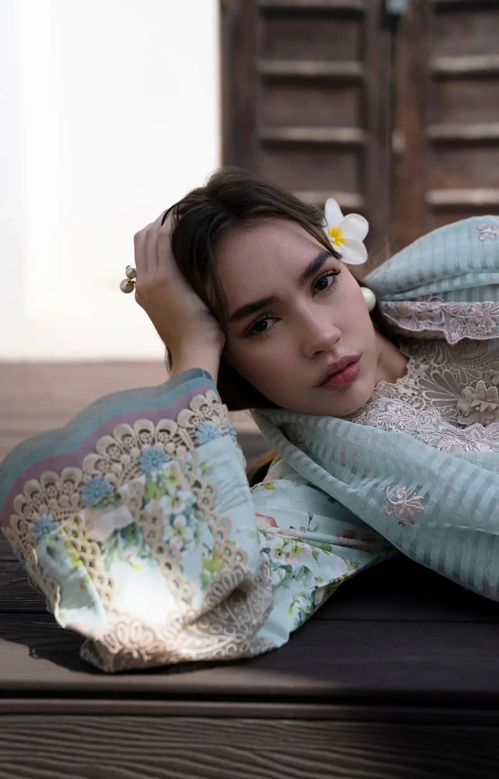 AJR Couture | Printakari Lawn 25 | Myrtle - Rang-e-Khaas