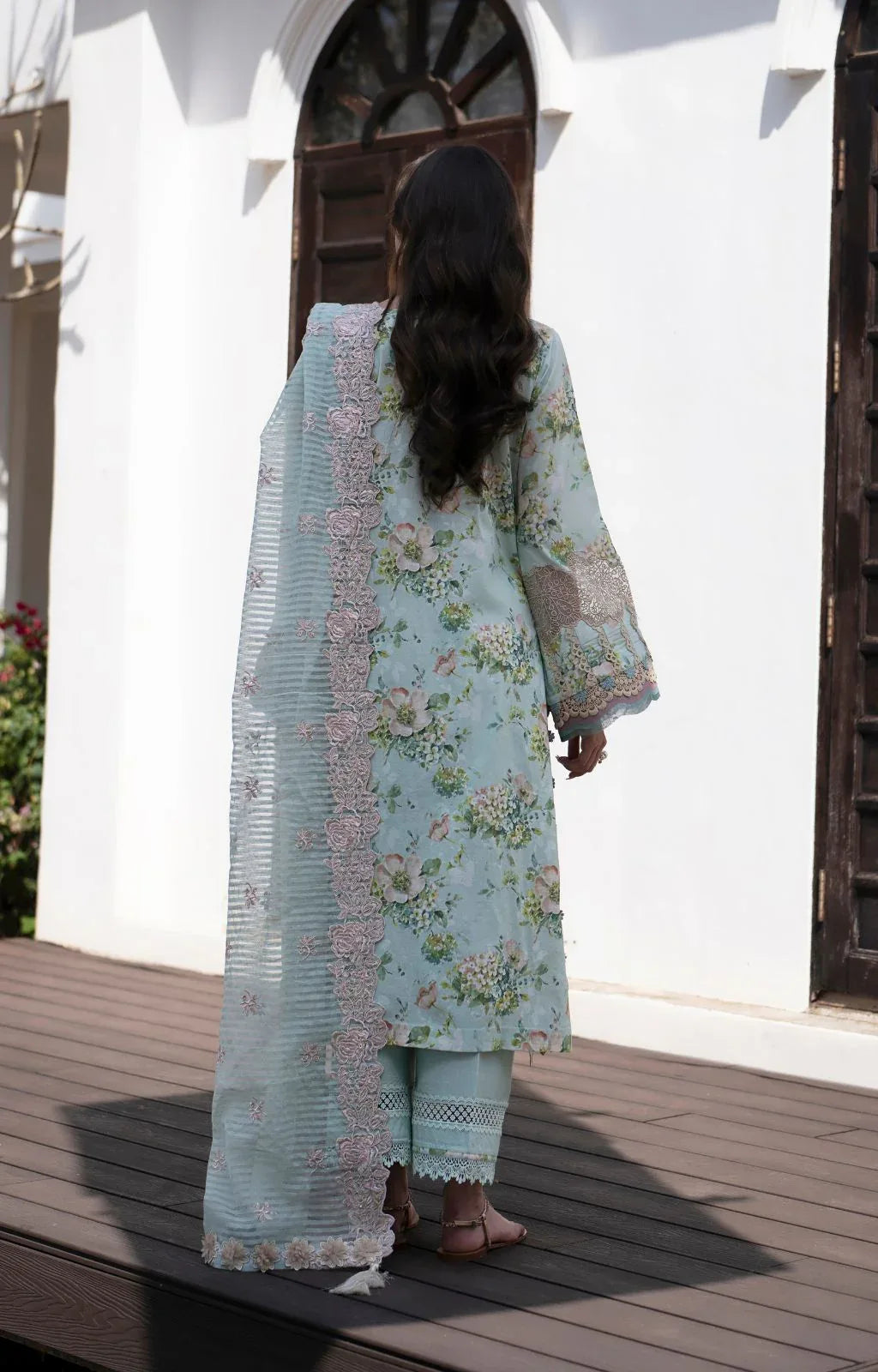 AJR Couture | Printakari Lawn 25 | Myrtle - Rang-e-Khaas