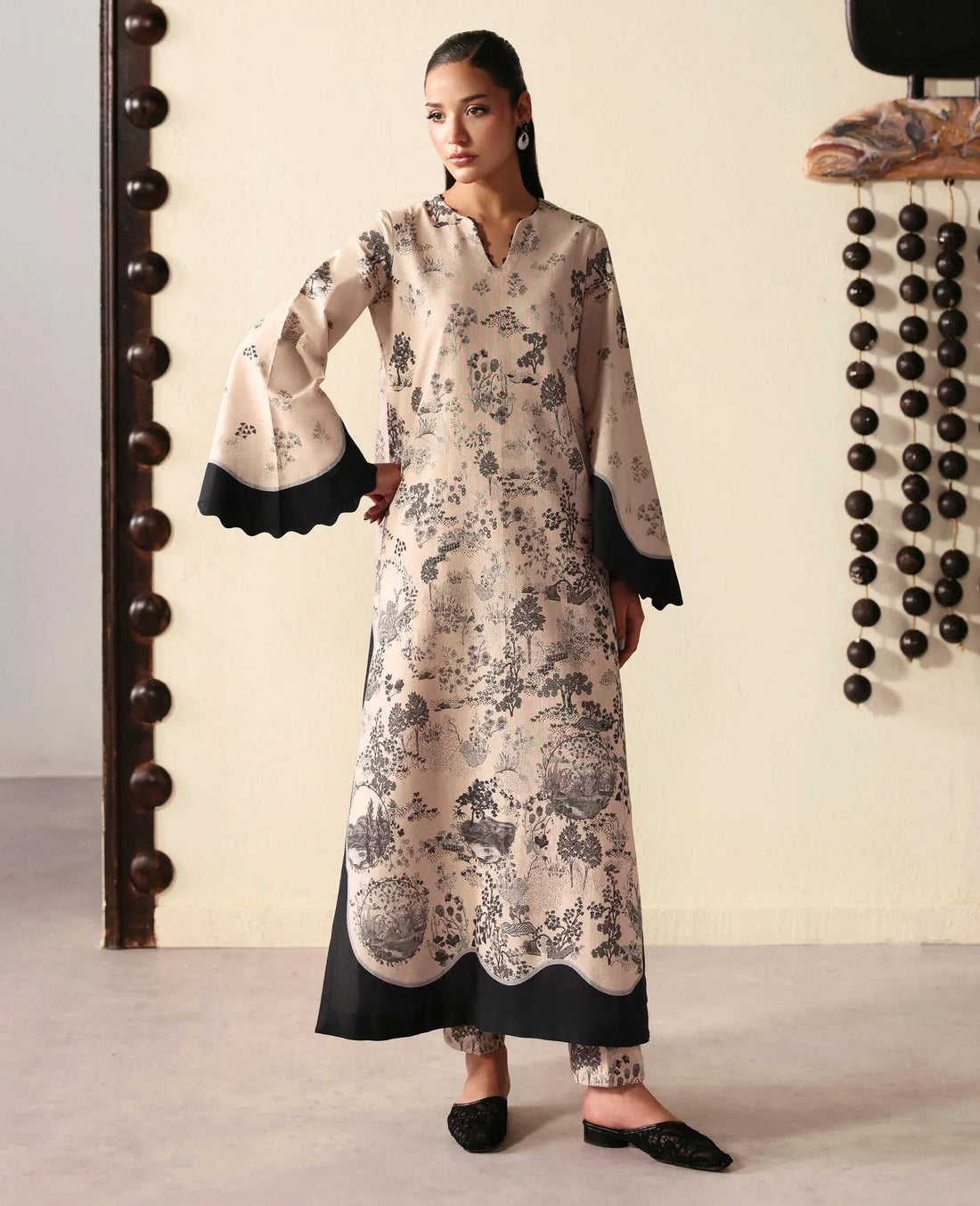 Republic Womenswear | Basics Winter 25 | Maeline - Rang-e-Khaas