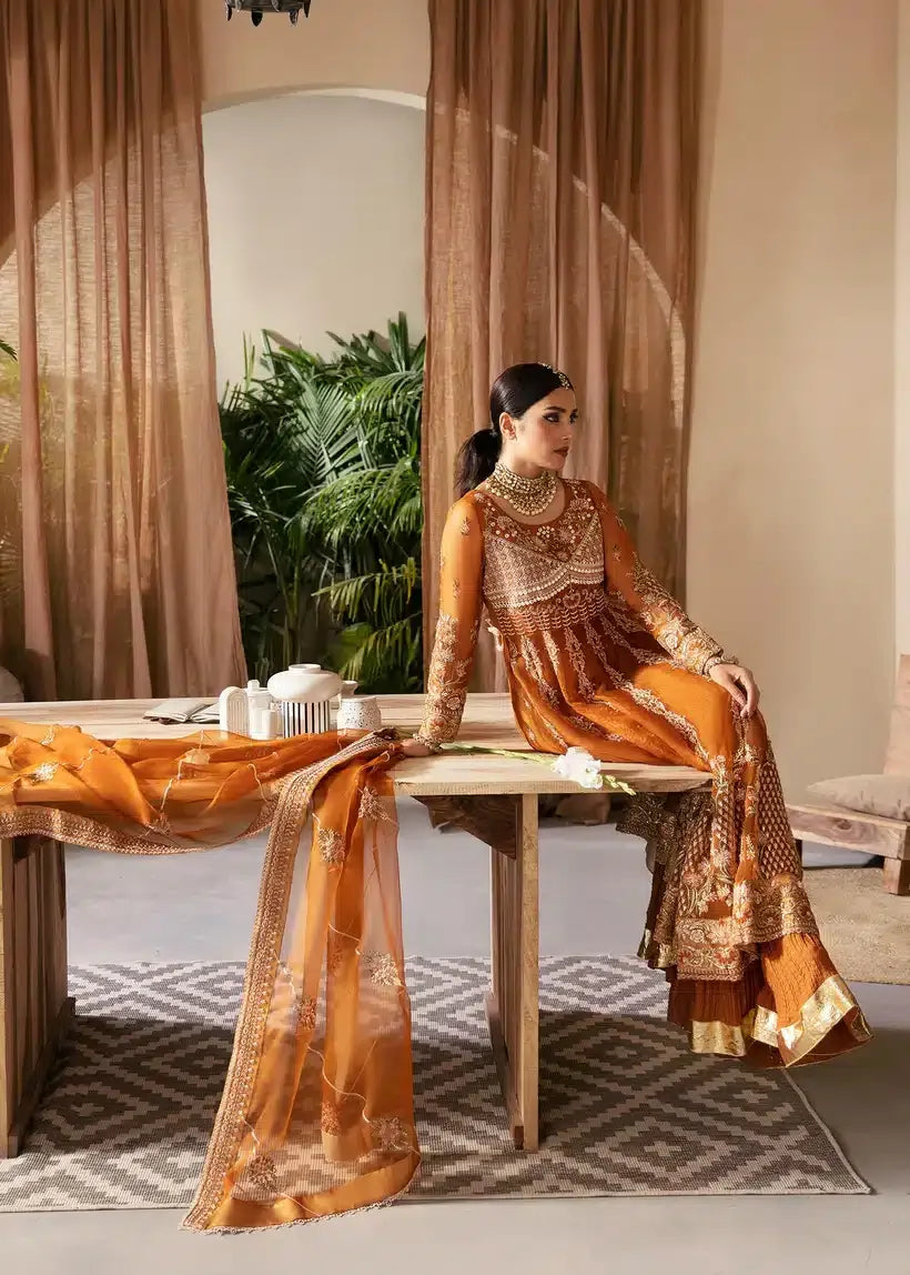 Mahum Asad | Lamhay Wedding Formals 23 | Kesari - Rang-e-Khaas