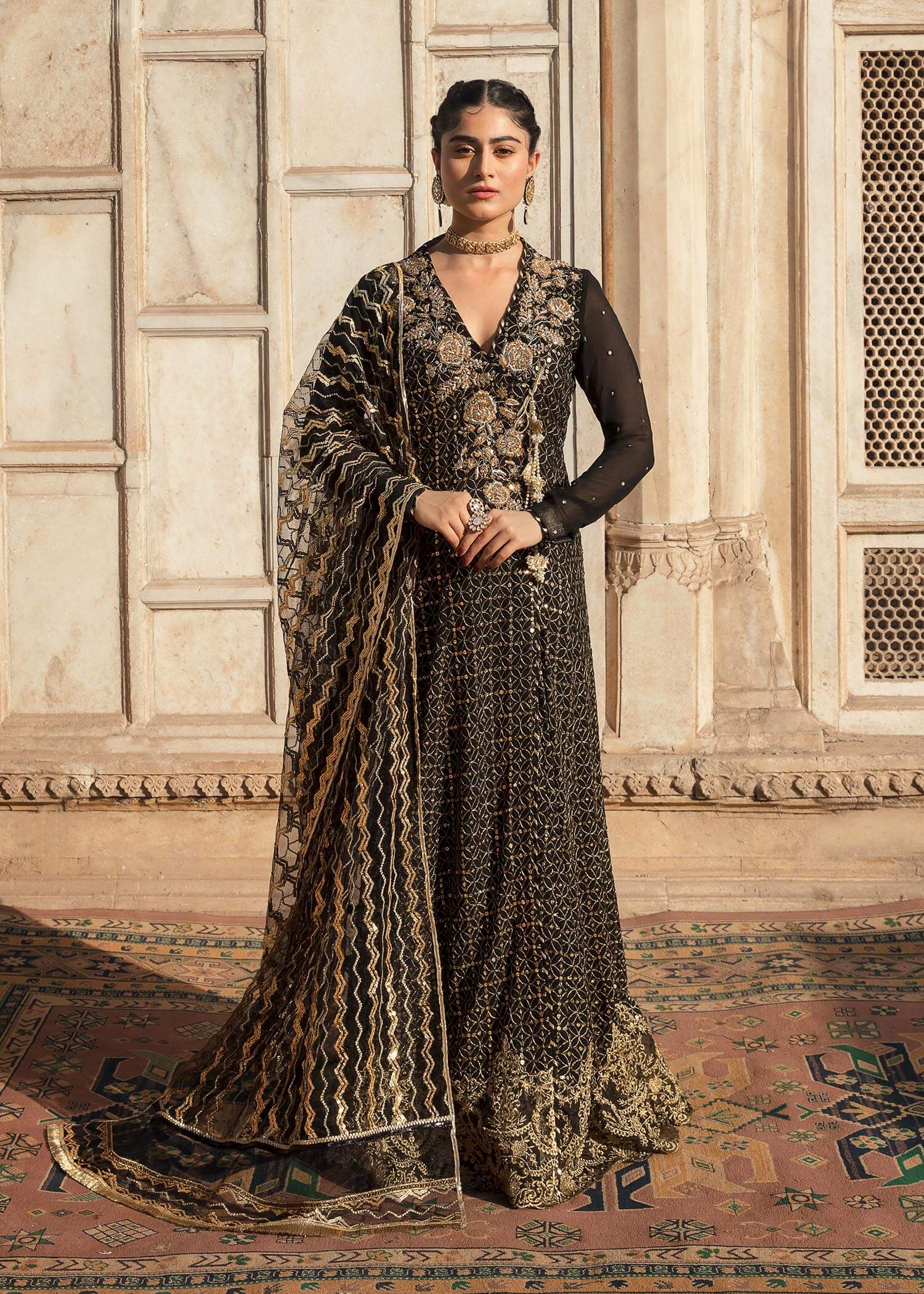 Mahum Asad | Gul Posh Luxury Formals 23 | Chiraagh - Rang-e-Khaas