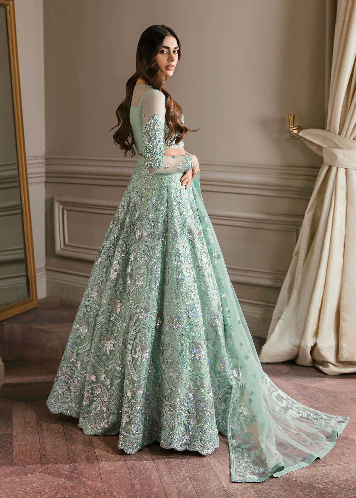 Waqas Shah | Malika - E - Elizabeth | BLUE MIST