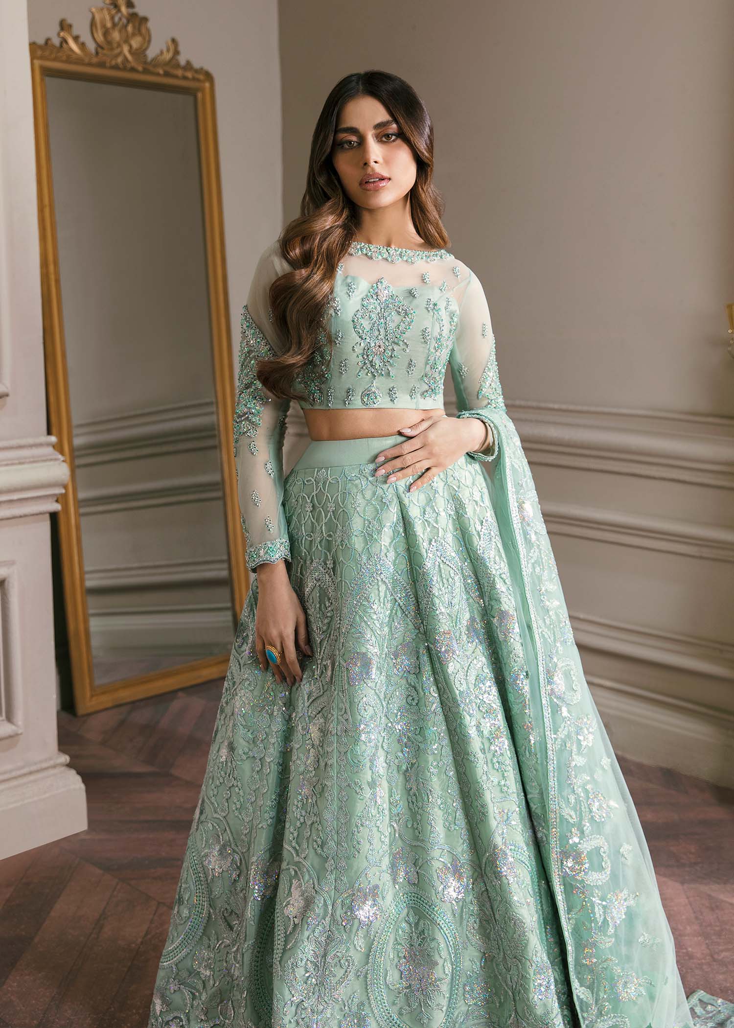 Waqas Shah | Malika - E - Elizabeth | BLUE MIST