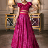 Waqas Shah | Malika - E - Elizabeth | FUCHSIA