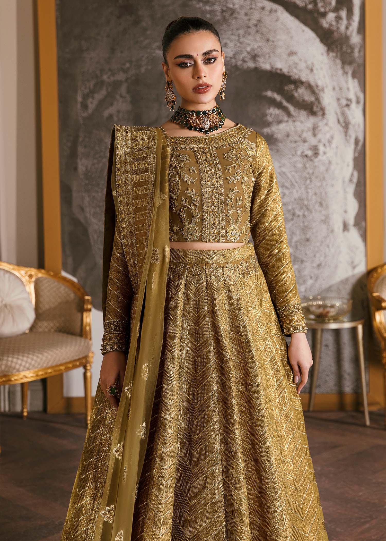Waqas Shah | Malika - E - Elizabeth | ORCHID