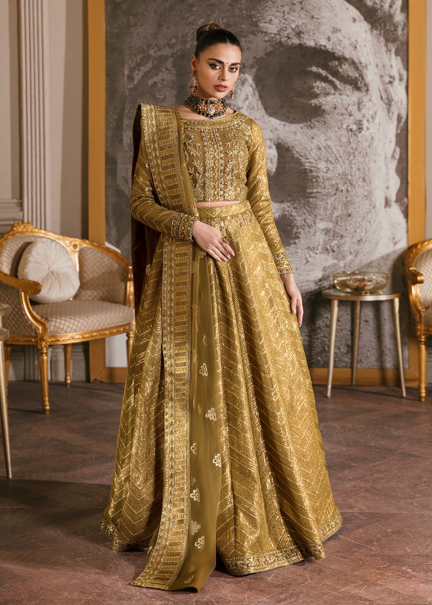 Waqas Shah | Malika - E - Elizabeth | ORCHID