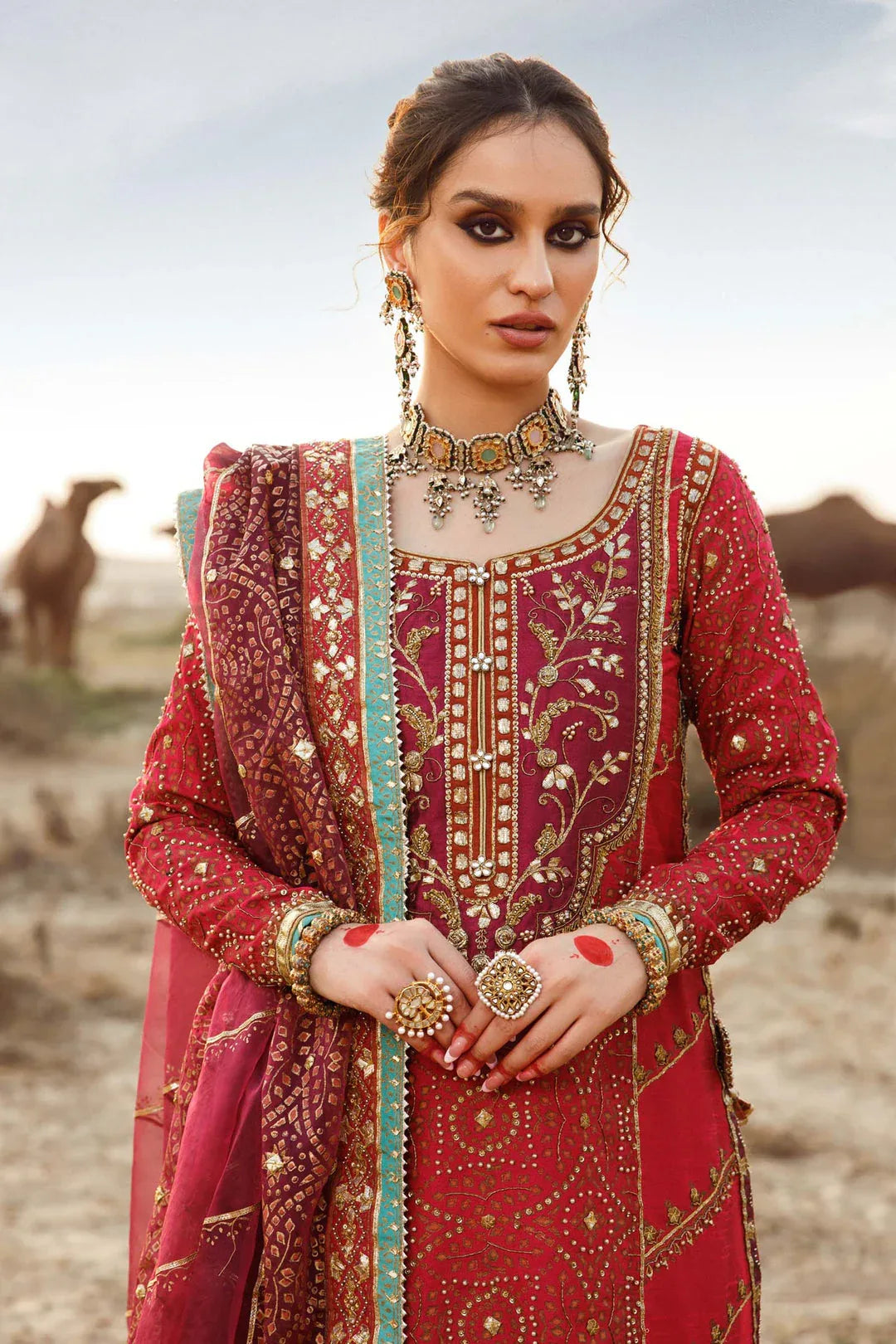 Maria B | Bridal Couture | Chundari - Rang-e-Khaas