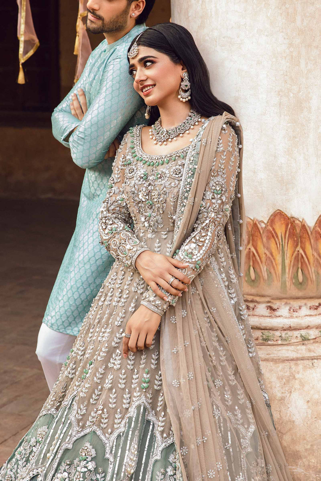 Maria B | Bridal Couture | Mehrinoz - Rang-e-Khaas