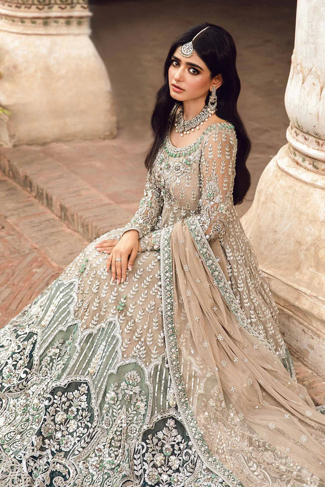 Maria B | Bridal Couture | Mehrinoz - Rang-e-Khaas