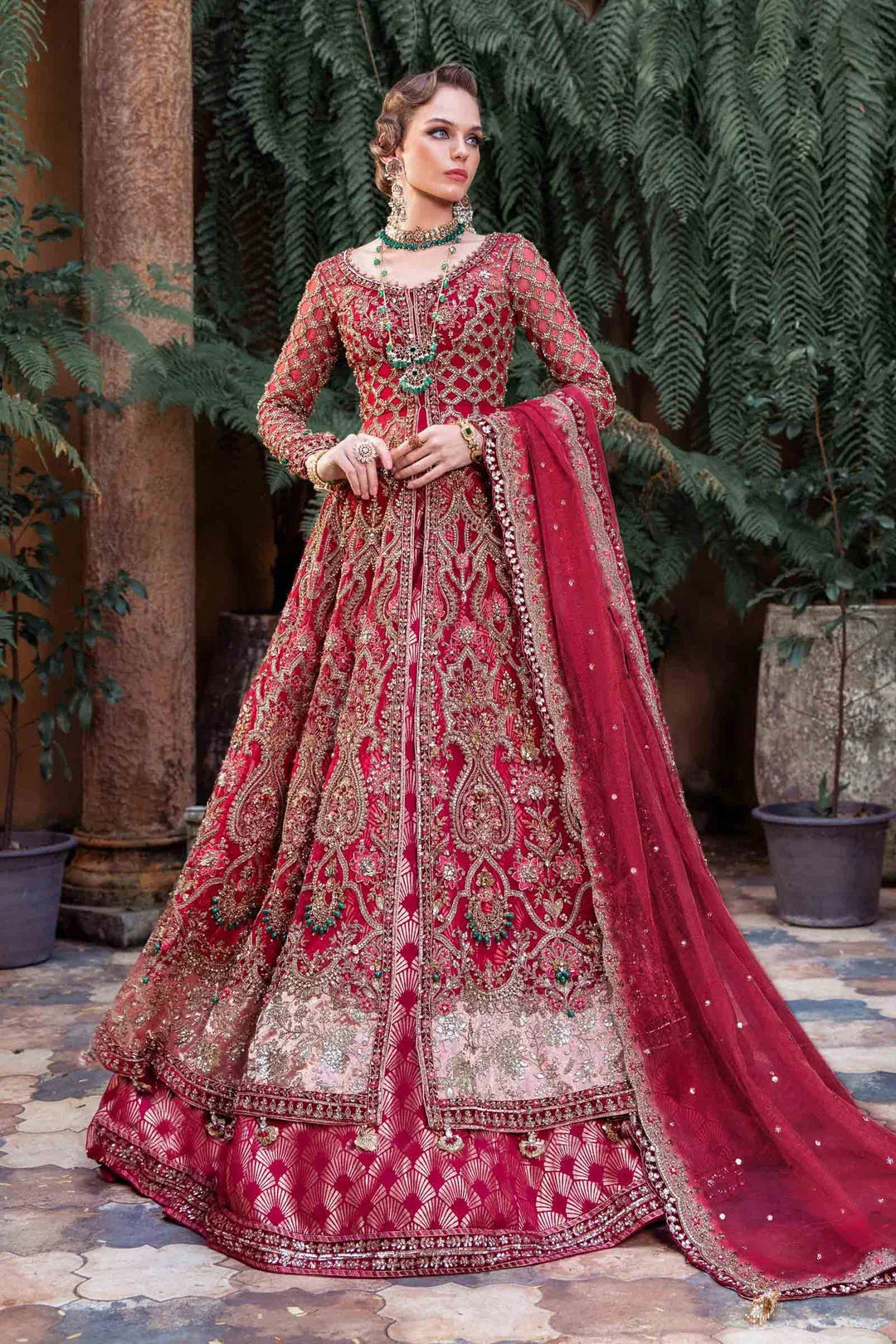 Maria B | Bridal Couture | Navera - Rang-e-Khaas