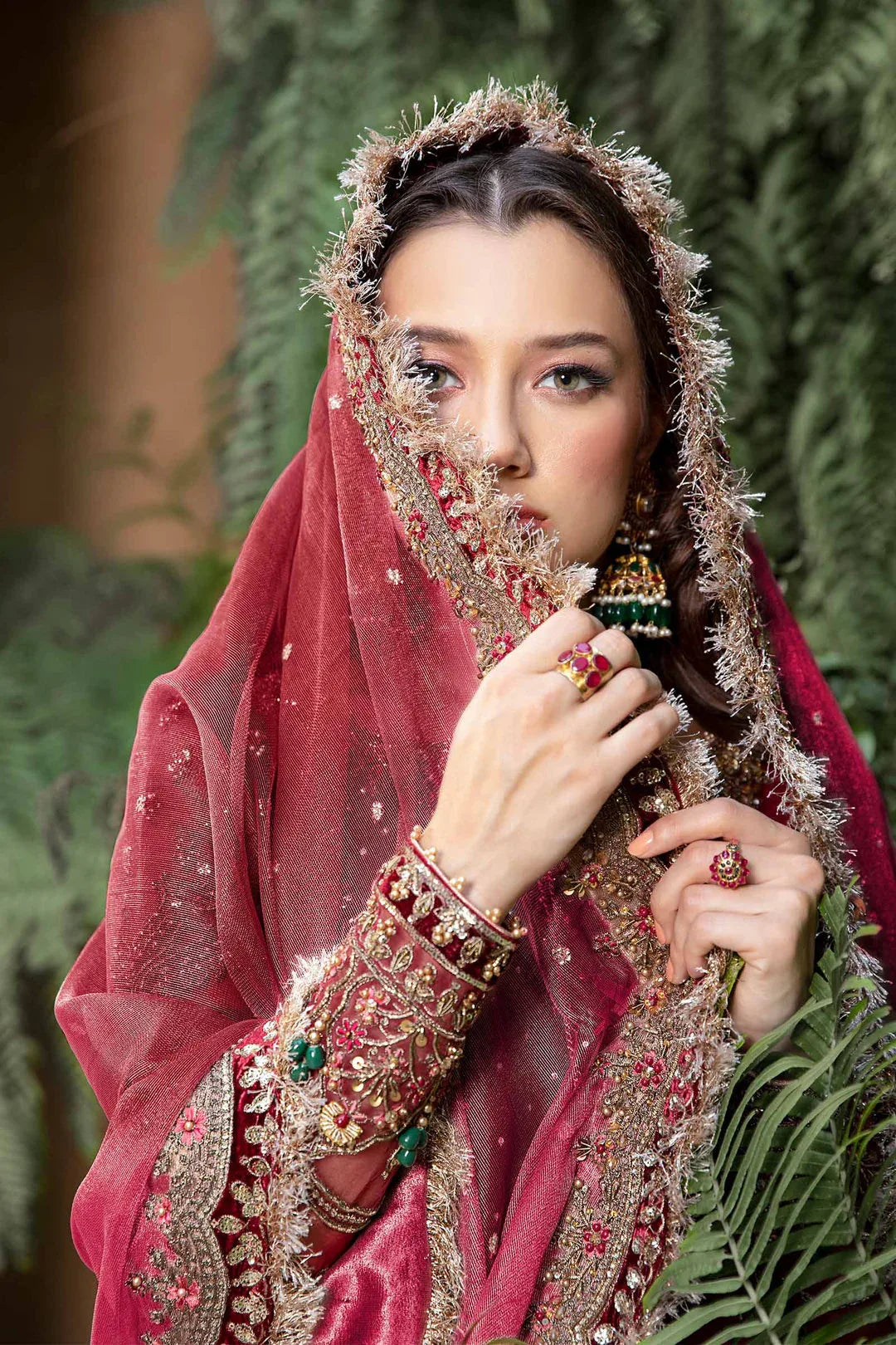 Maria B | Bridal Couture | Shireen - Rang-e-Khaas