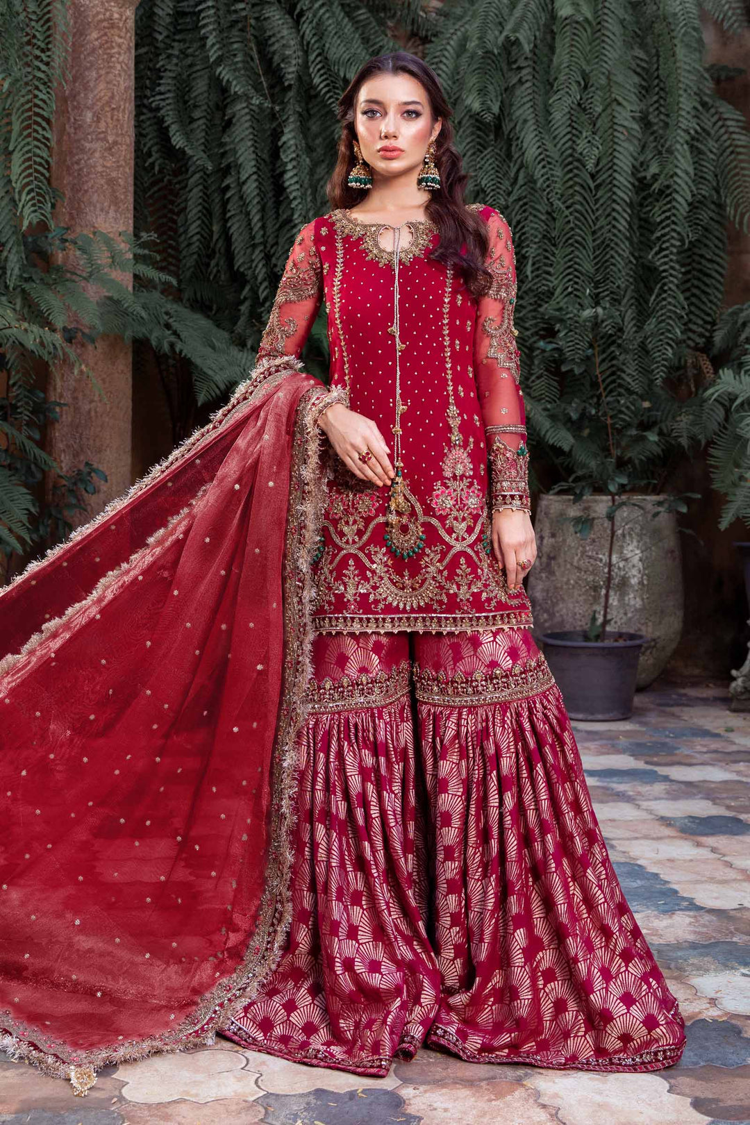 Maria B | Bridal Couture | Shireen - Rang-e-Khaas
