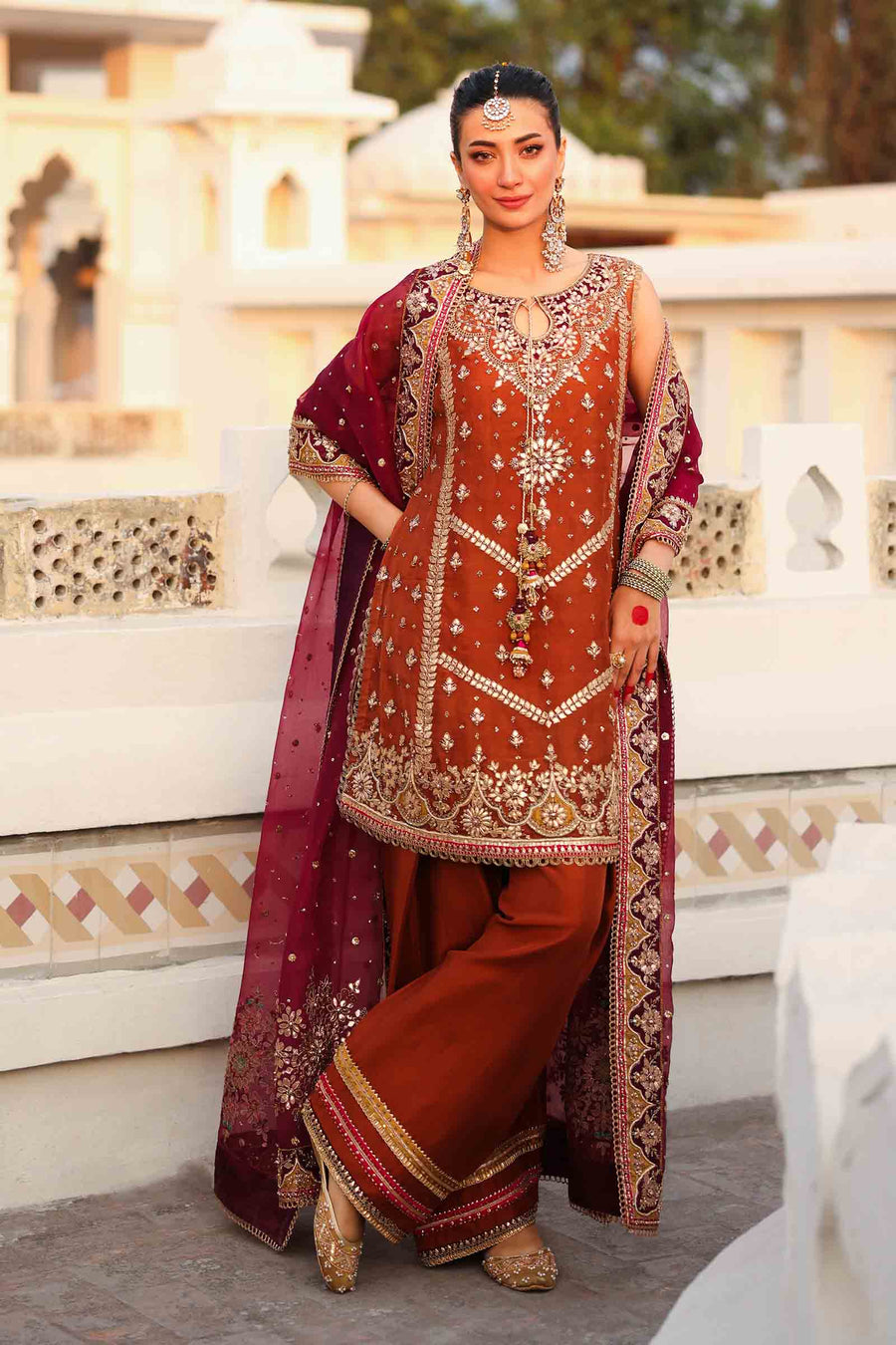 Maria B | Bridal Formals | Noor Jahan - Rang-e-Khaas