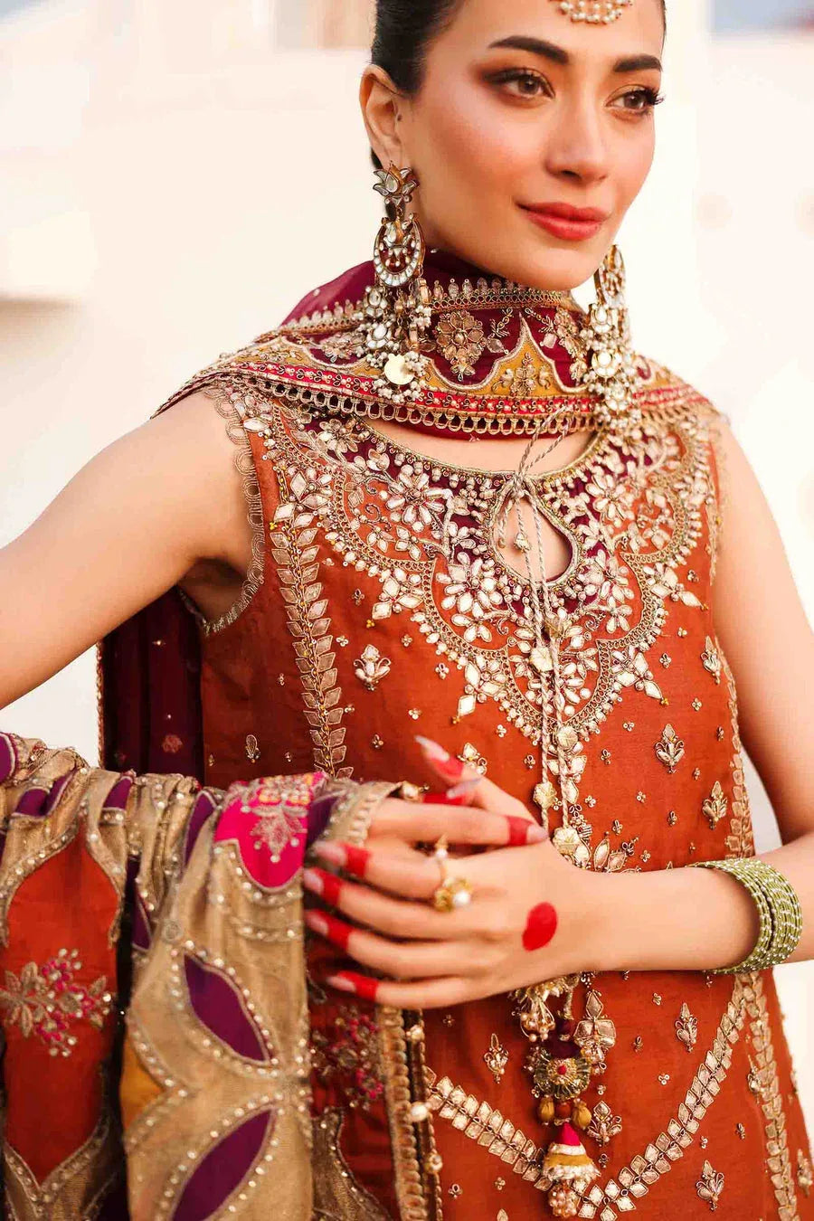 Maria B | Bridal Formals | Noor Jahan - Rang-e-Khaas