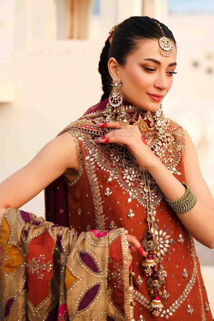 Maria B | Bridal Formals | Noor Jahan - Rang-e-Khaas