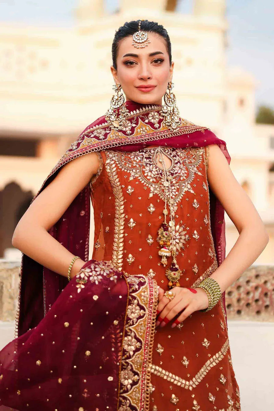 Maria B | Bridal Formals | Noor Jahan - Rang-e-Khaas