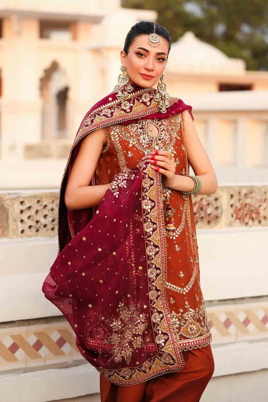 Maria B | Bridal Formals | Noor Jahan - Rang-e-Khaas