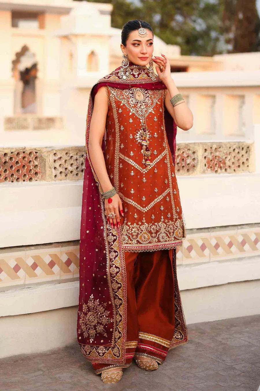 Maria B | Bridal Formals | Noor Jahan - Rang-e-Khaas
