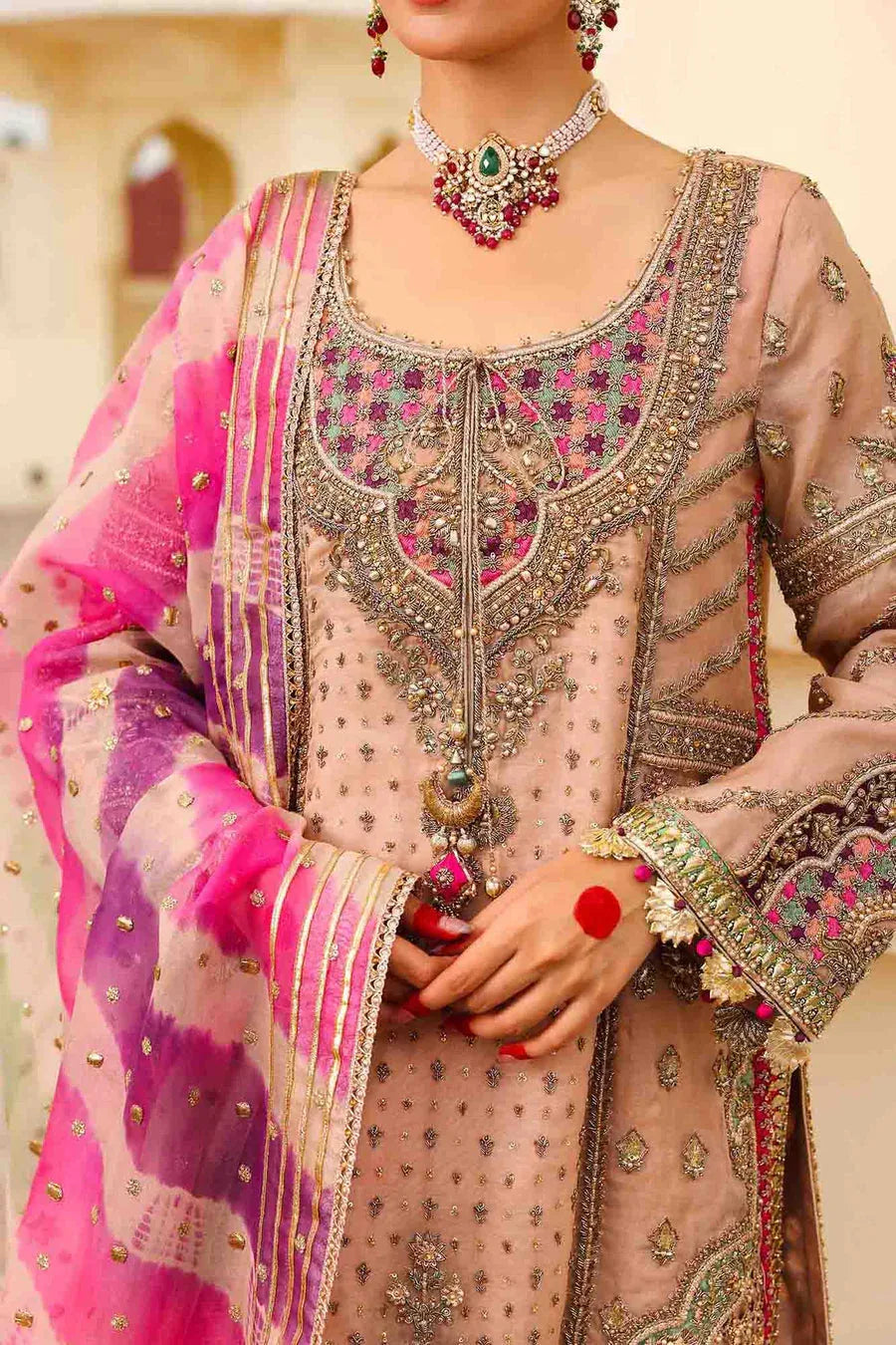 Maria B | Bridal Formals | Zeenat-un-Nisa - Rang-e-Khaas