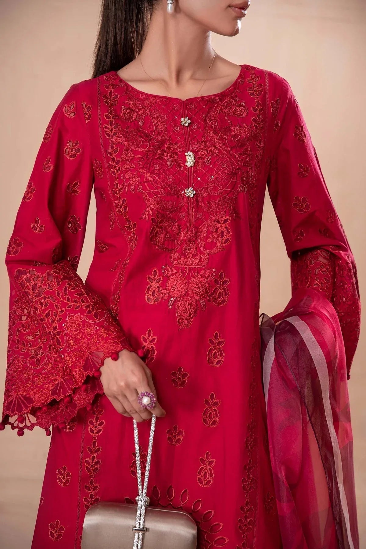 Maria B | Casual Pret 2024 | DW-EA24-01 - Rang-e-Khaas