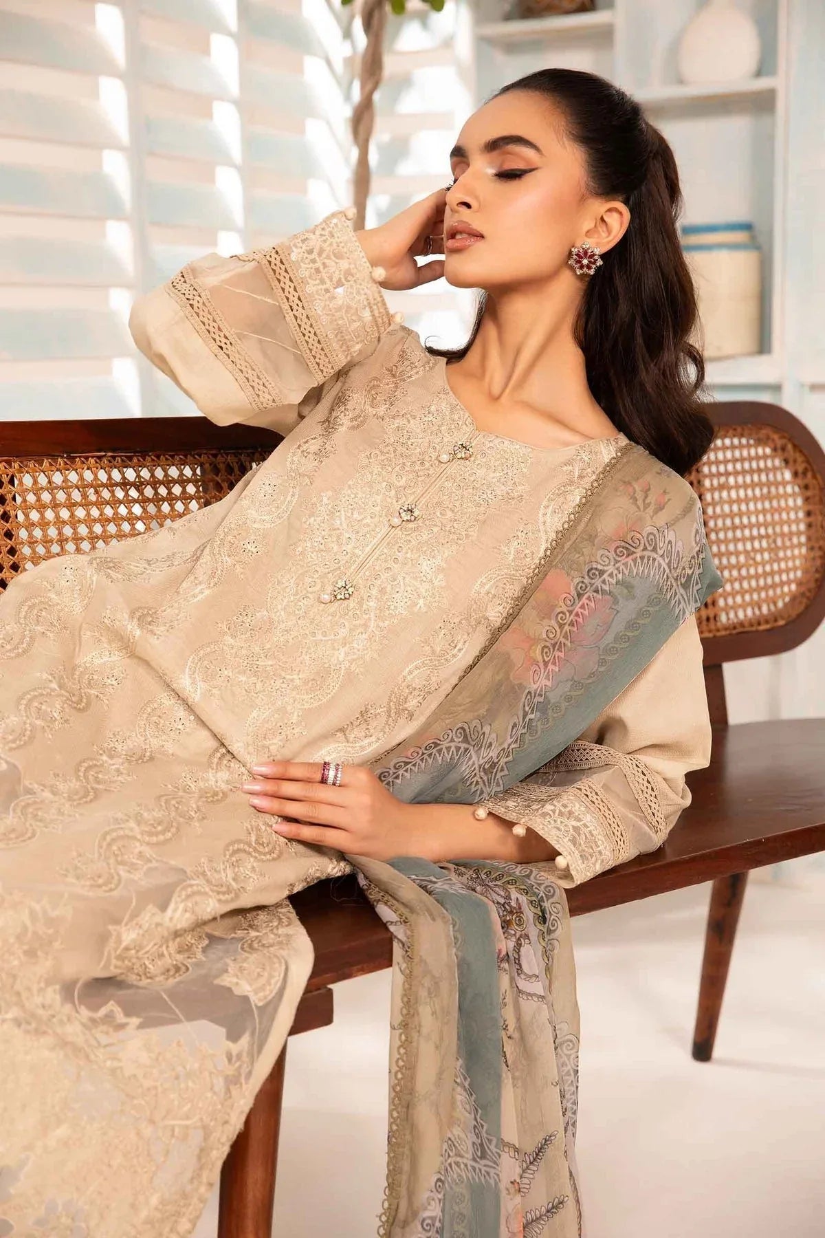 Maria B | Casual Pret 2024 | DW-EA24-04 - Rang-e-Khaas