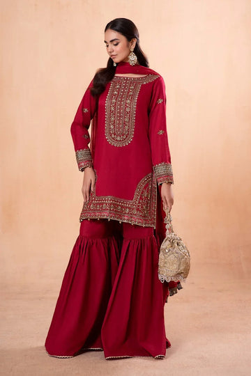 Maria B | Casual Pret 2024 | DW-EA24-18 - Rang-e-Khaas