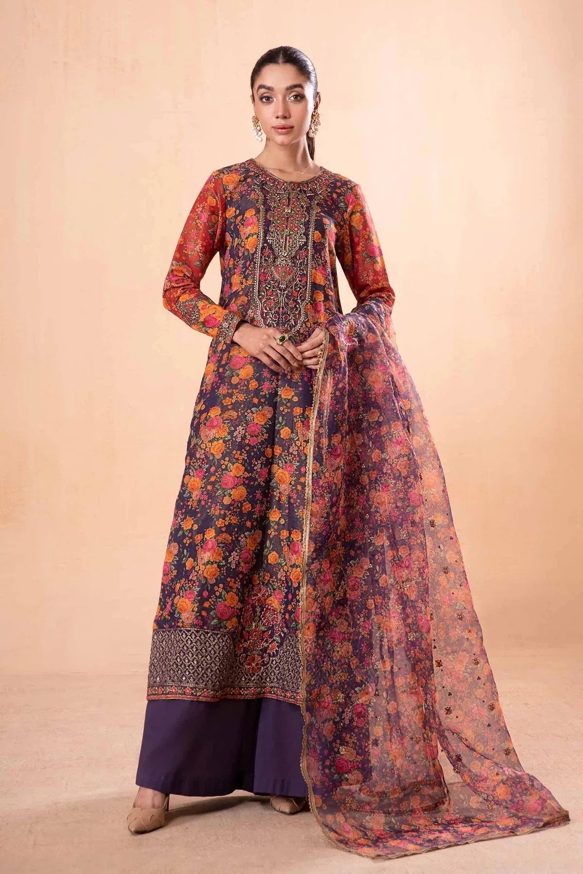 Maria B | Casual Pret 2024 | DW-EA24-31 - Rang-e-Khaas
