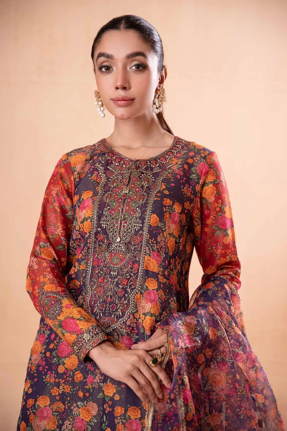 Maria B | Casual Pret 2024 | DW-EA24-31 - Rang-e-Khaas