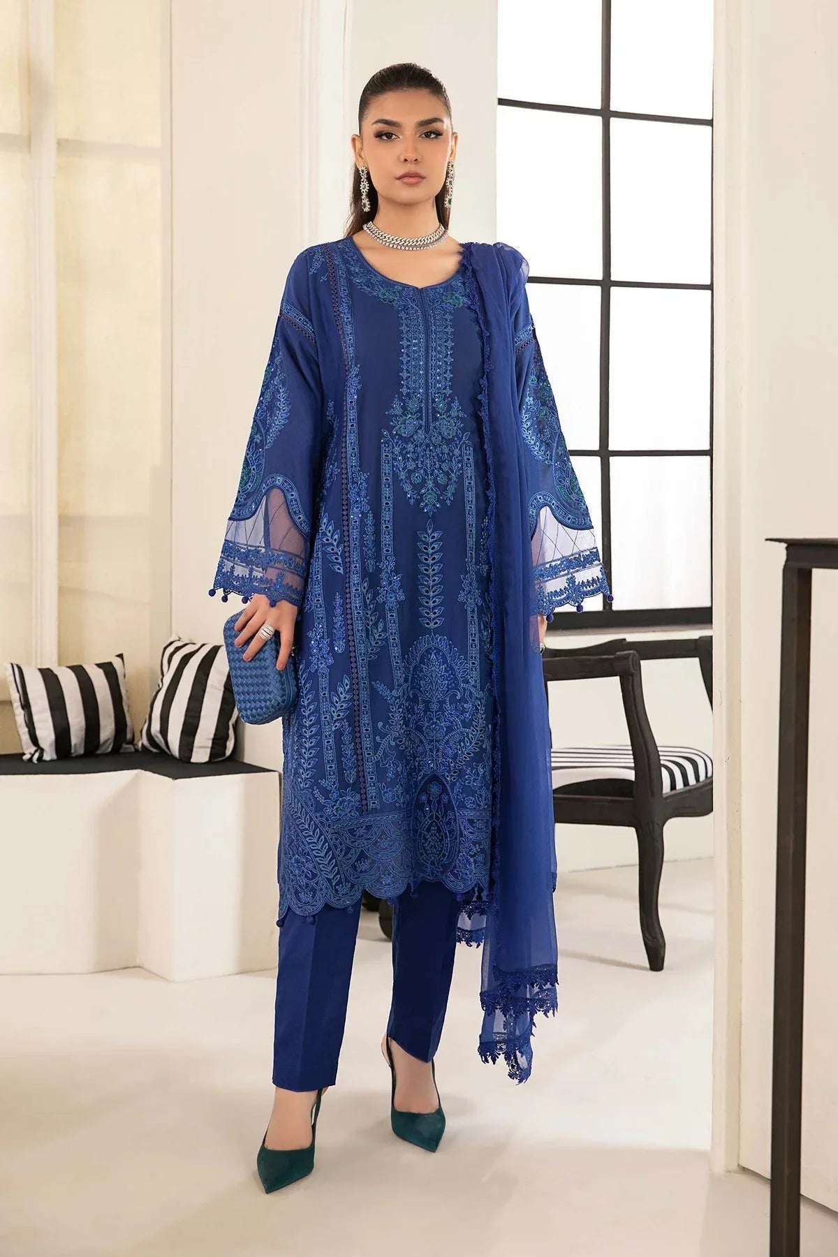 Maria B | Casual Pret 2024 | DW-EF24-02 - Rang-e-Khaas