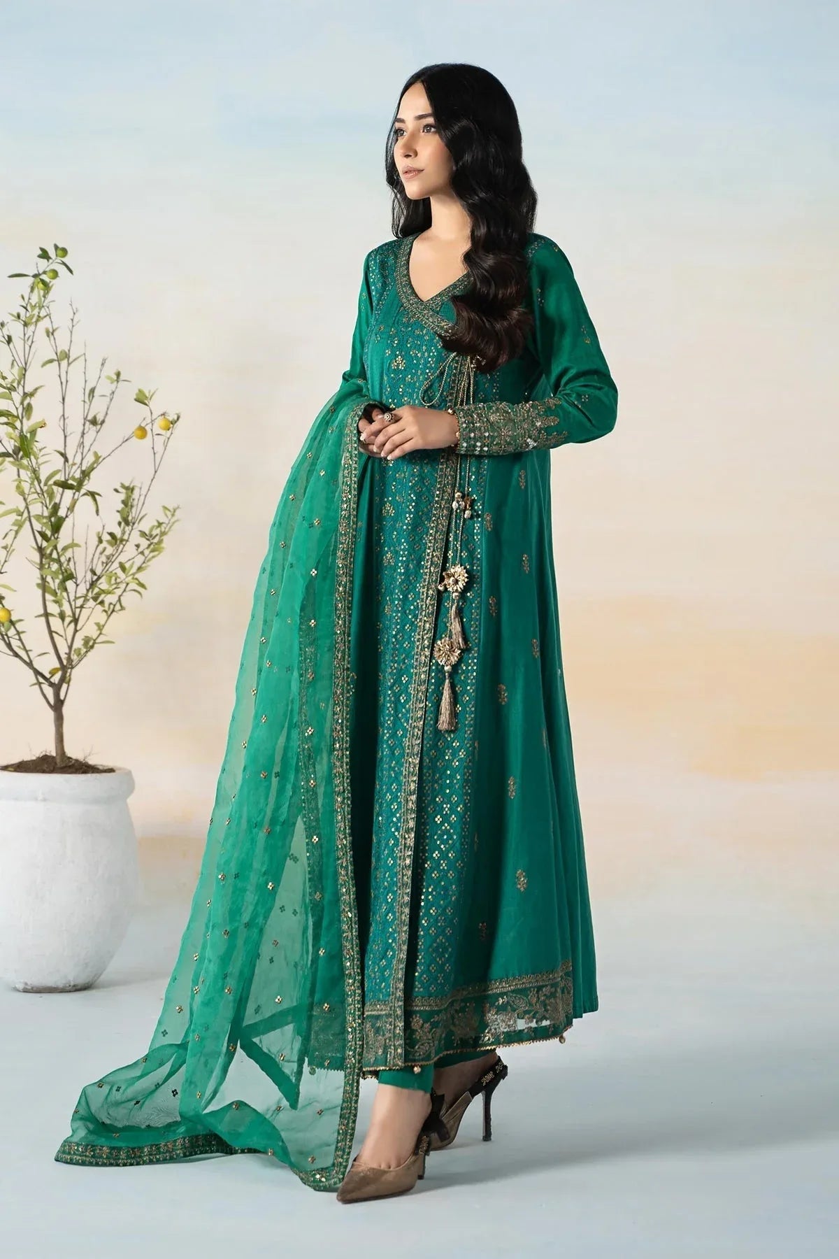 Maria B | Casual Pret 2024 | DW-EF24-07 - Rang-e-Khaas