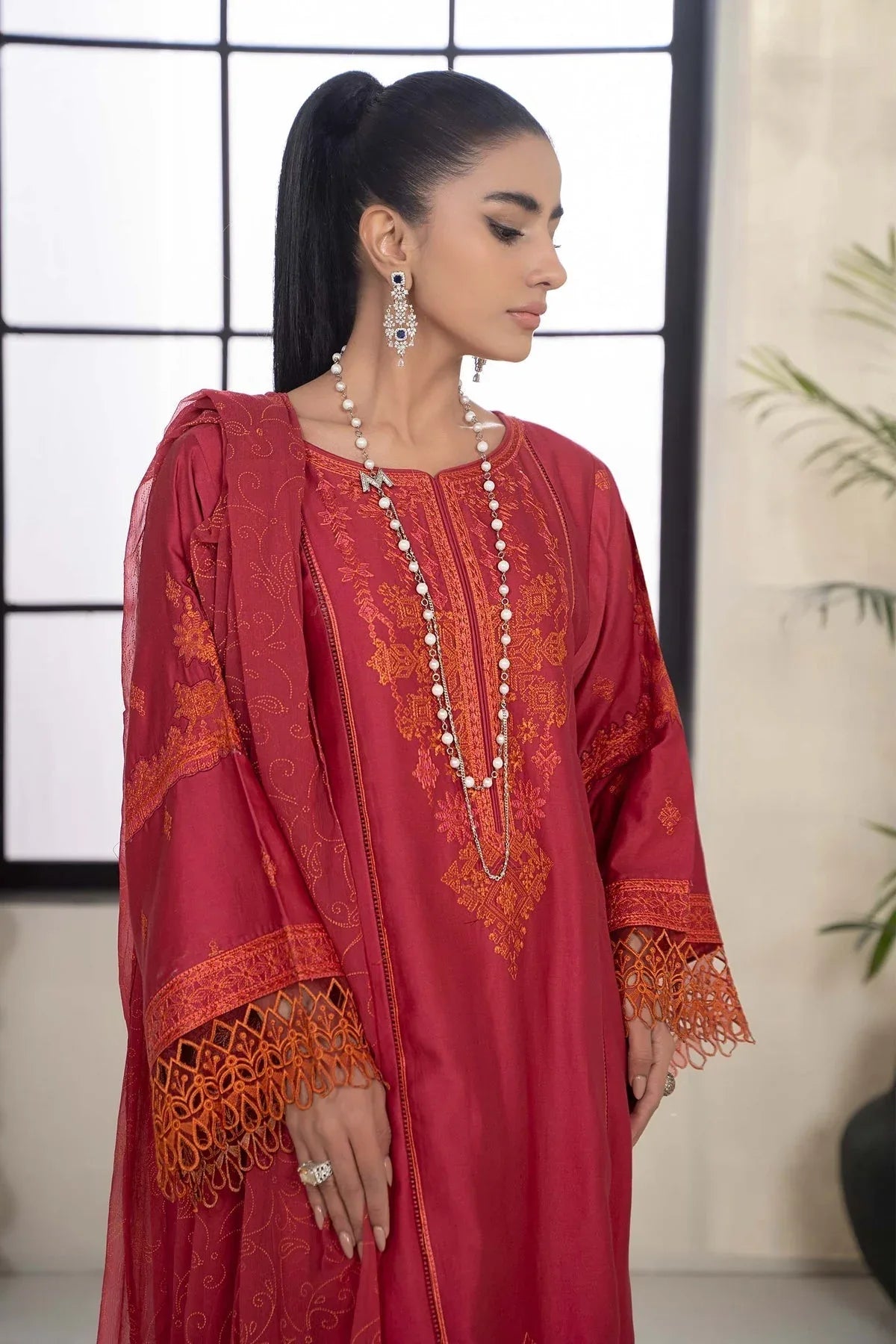 Maria B | Casual Pret 2024 | DW-EF24-103A - Rang-e-Khaas