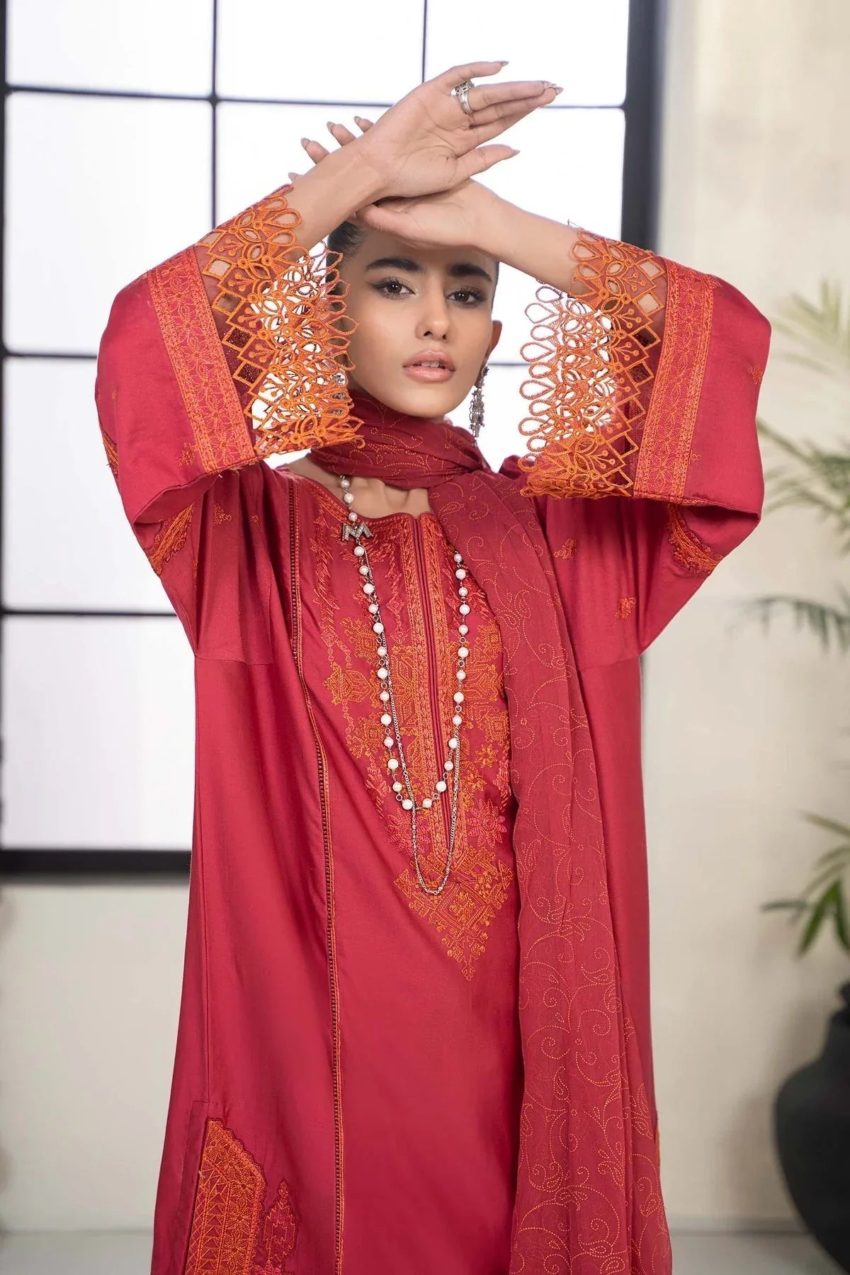 Maria B | Casual Pret 2024 | DW-EF24-103A - Rang-e-Khaas