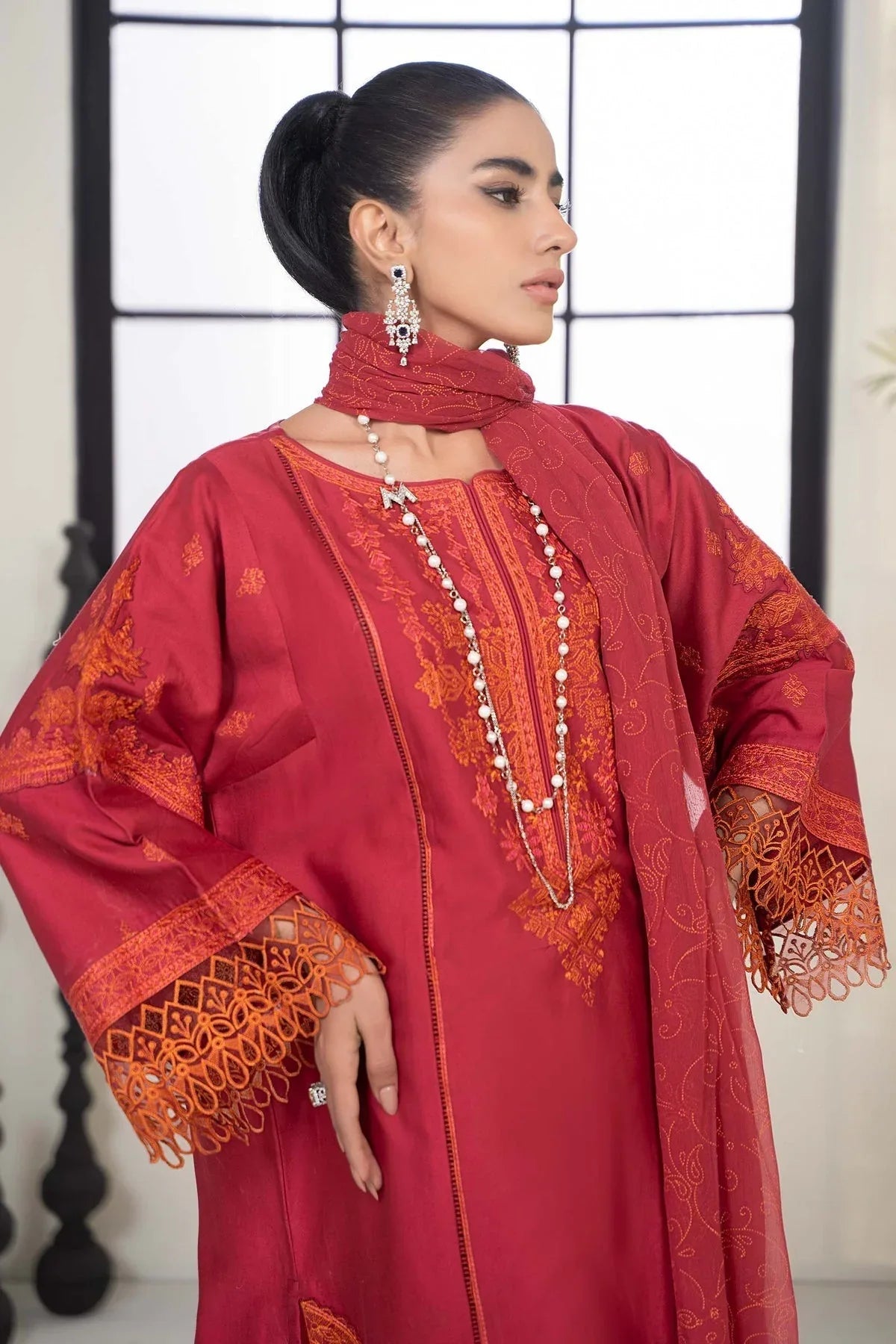Maria B | Casual Pret 2024 | DW-EF24-103A - Rang-e-Khaas