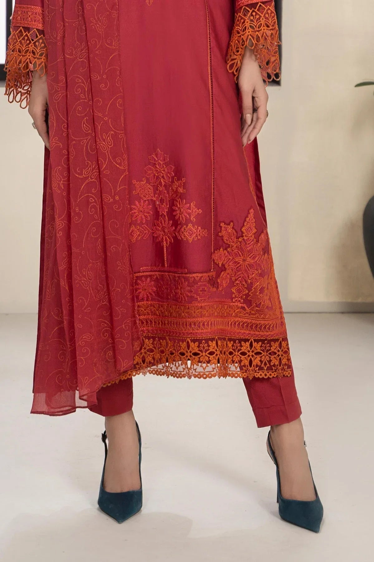 Maria B | Casual Pret 2024 | DW-EF24-103A - Rang-e-Khaas