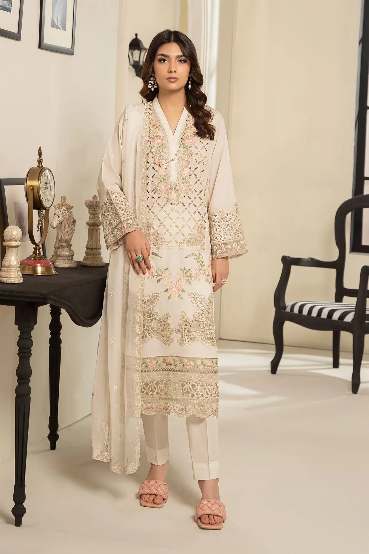 Maria B | Casual Pret 2024 | DW-EF24-17 - Rang-e-Khaas
